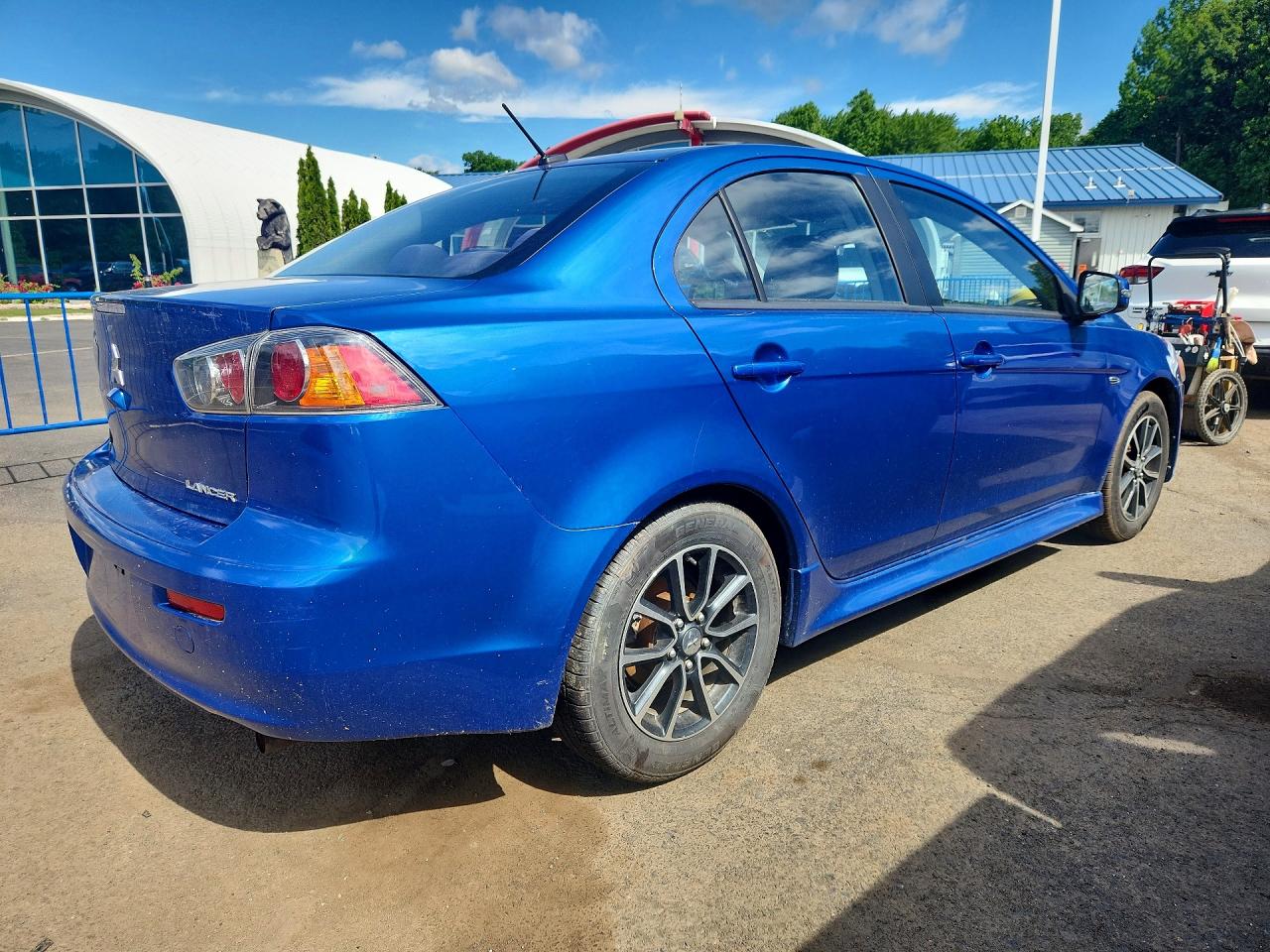 2015 Mitsubishi Lancer Se Blue vin: JA32V2FW7FU025155