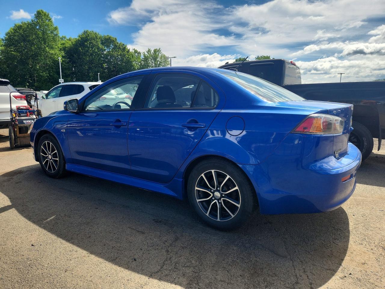 2015 Mitsubishi Lancer Se Blue vin: JA32V2FW7FU025155