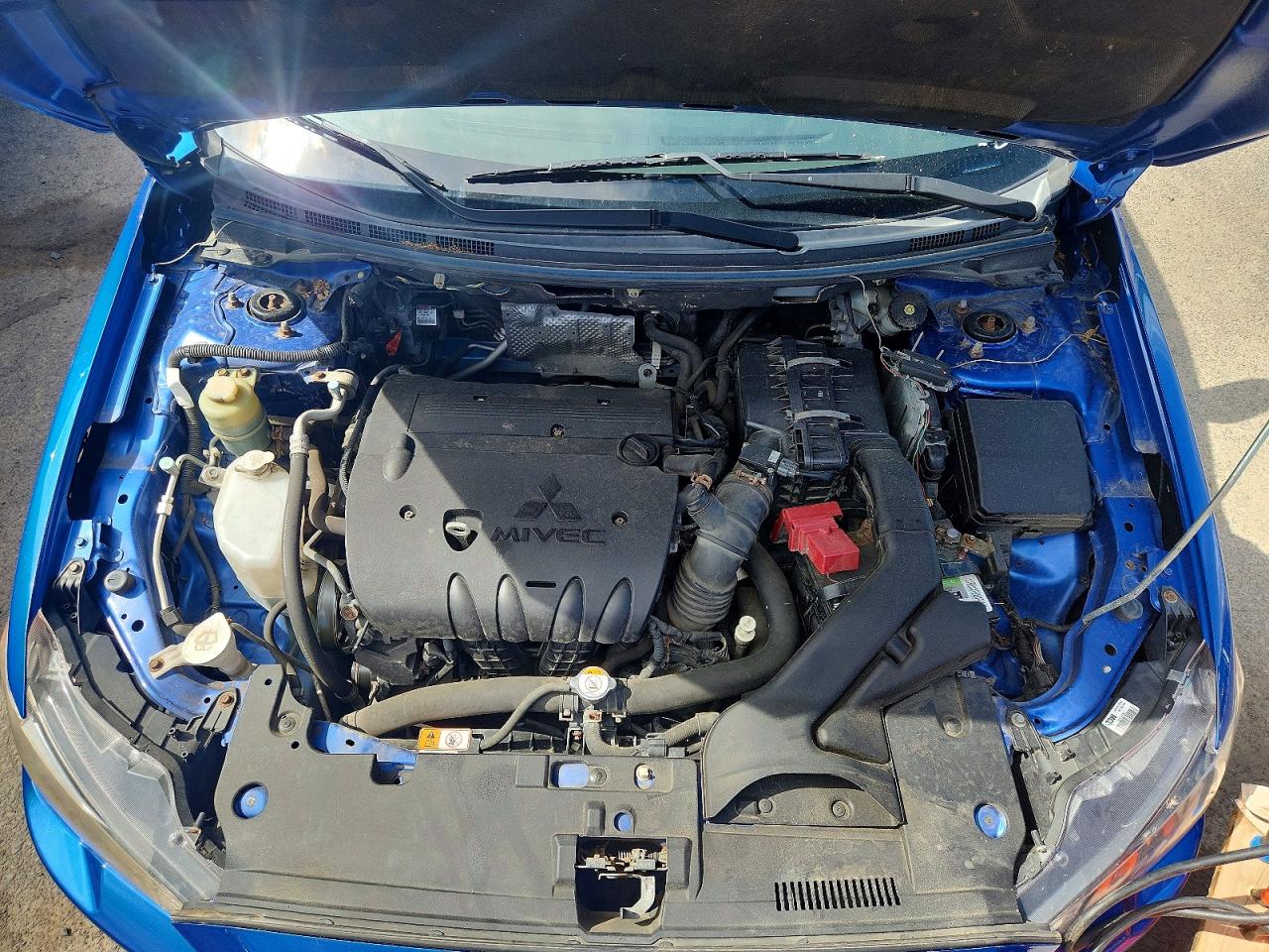 2015 Mitsubishi Lancer Se Blue vin: JA32V2FW7FU025155