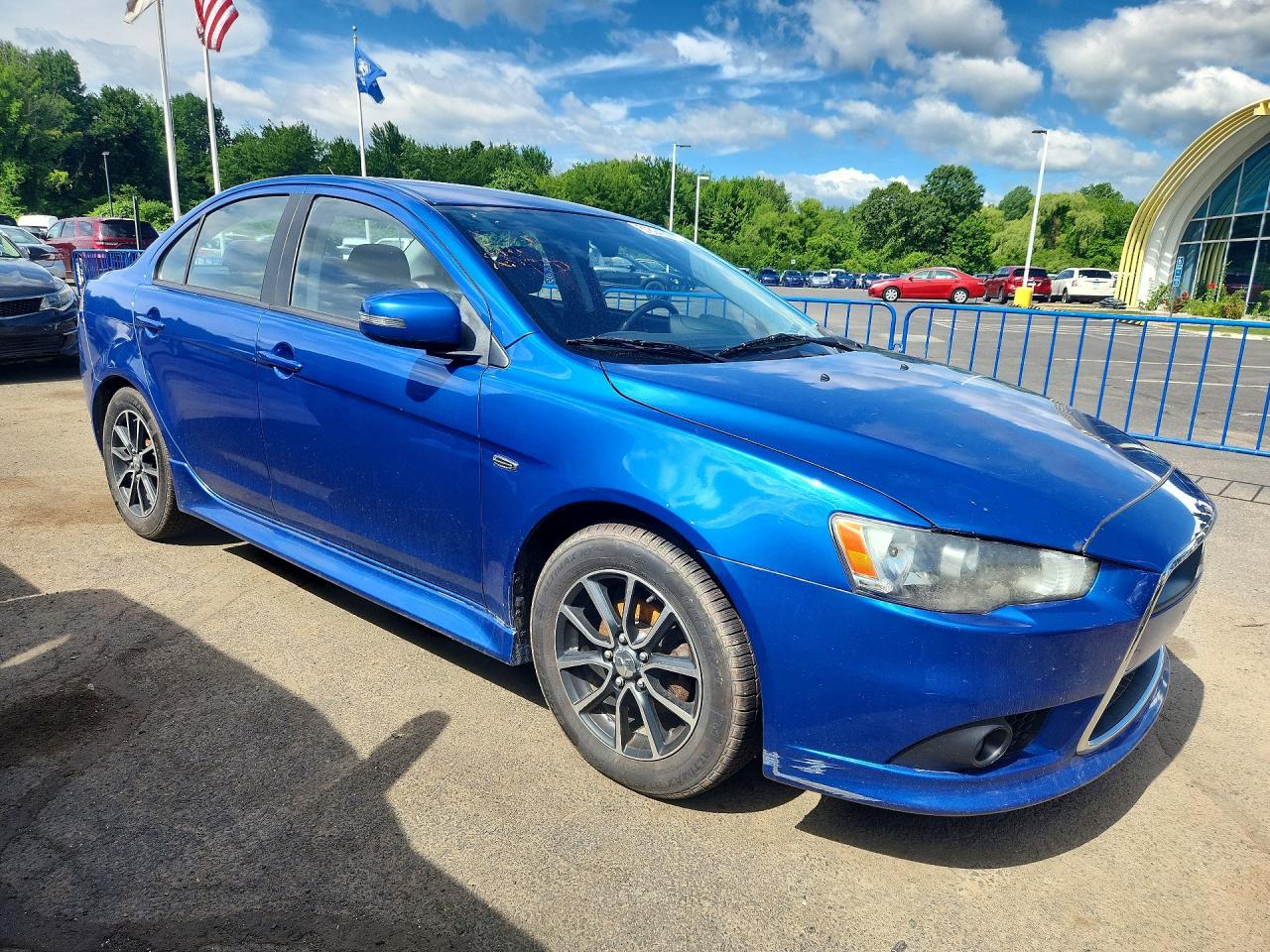 2015 Mitsubishi Lancer Se Blue vin: JA32V2FW7FU025155
