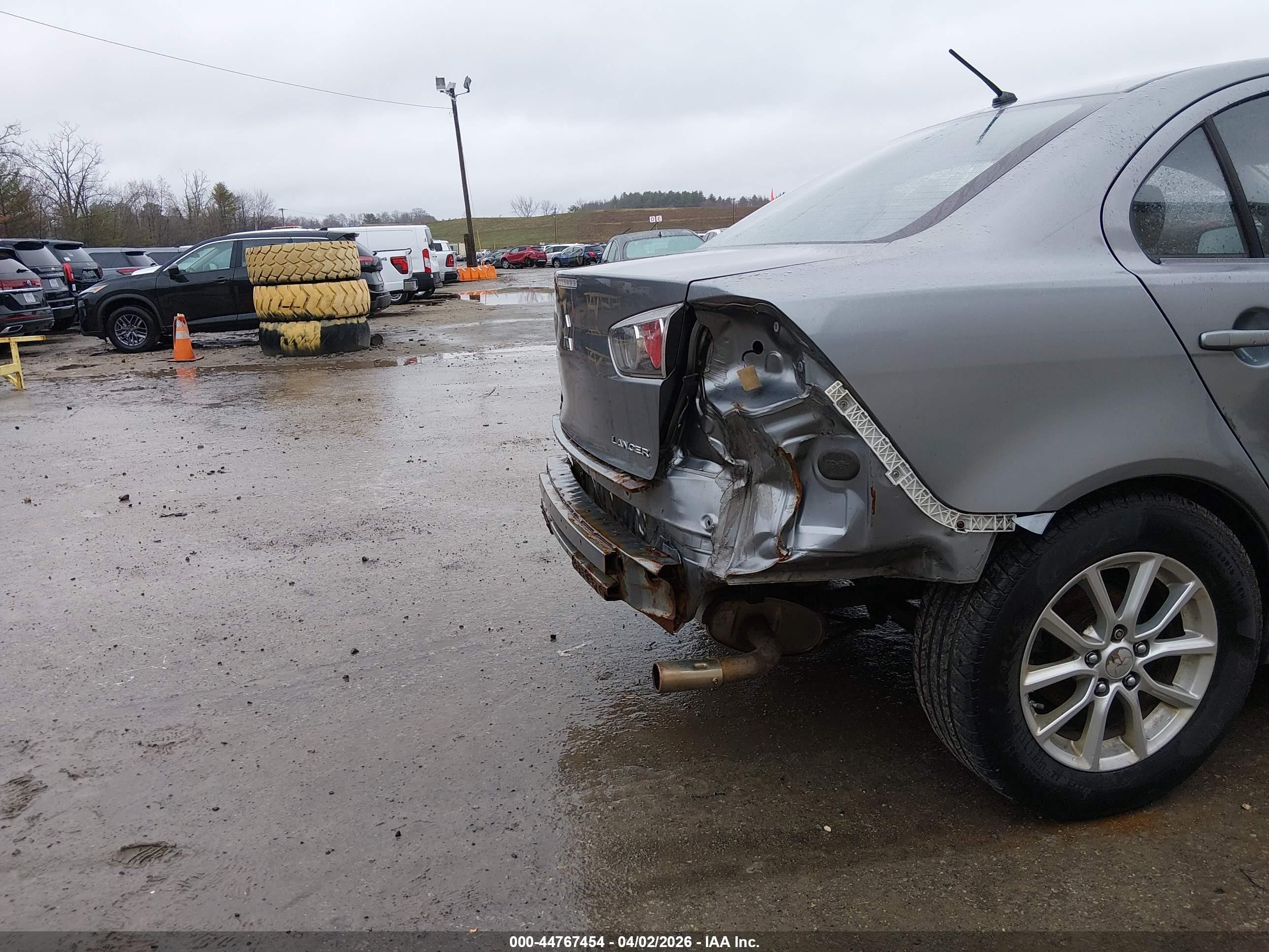 2016 Mitsubishi Lancer Es Light Blue vin: JA32V2FW7GU003061