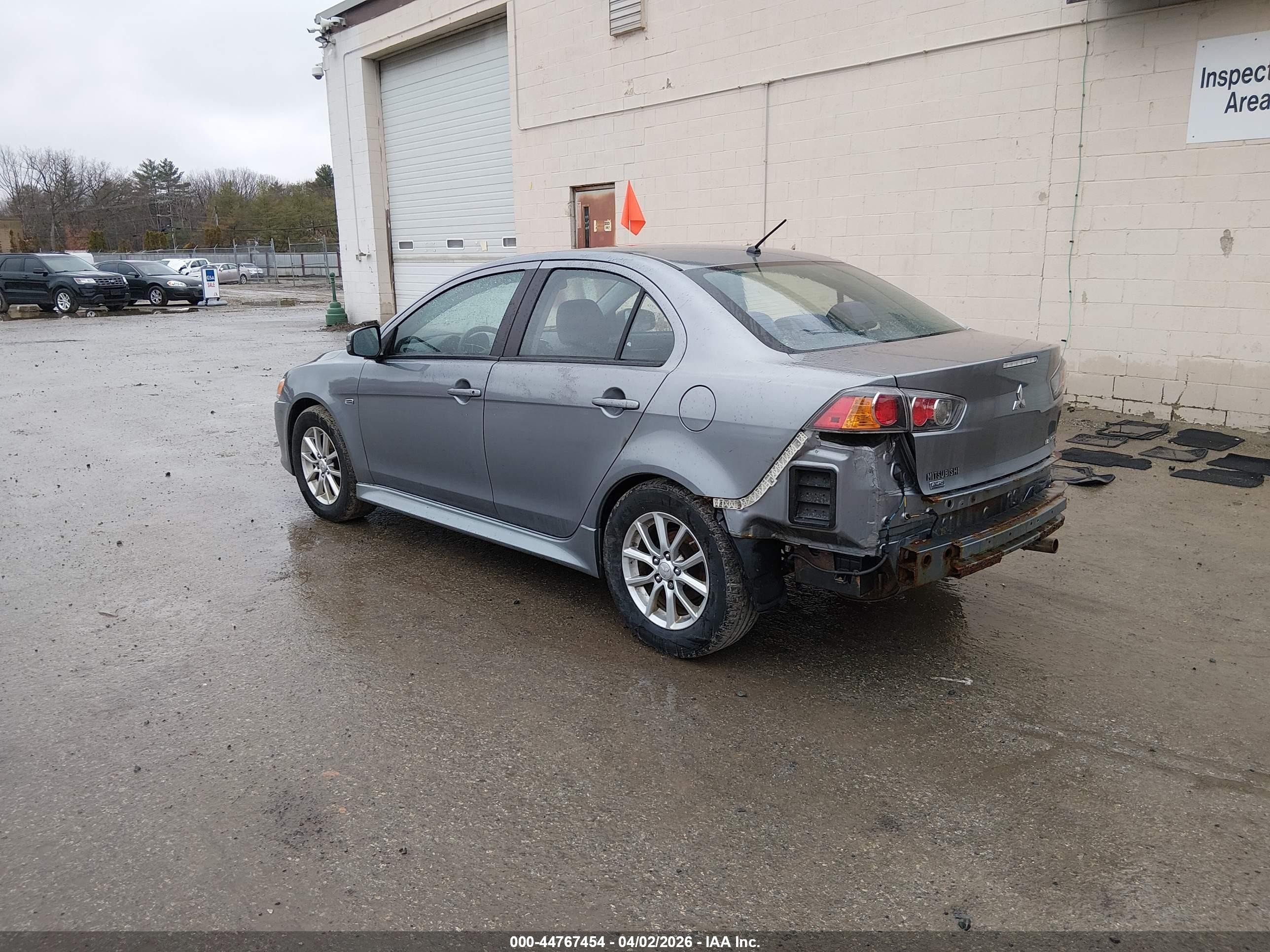 2016 Mitsubishi Lancer Es Light Blue vin: JA32V2FW7GU003061