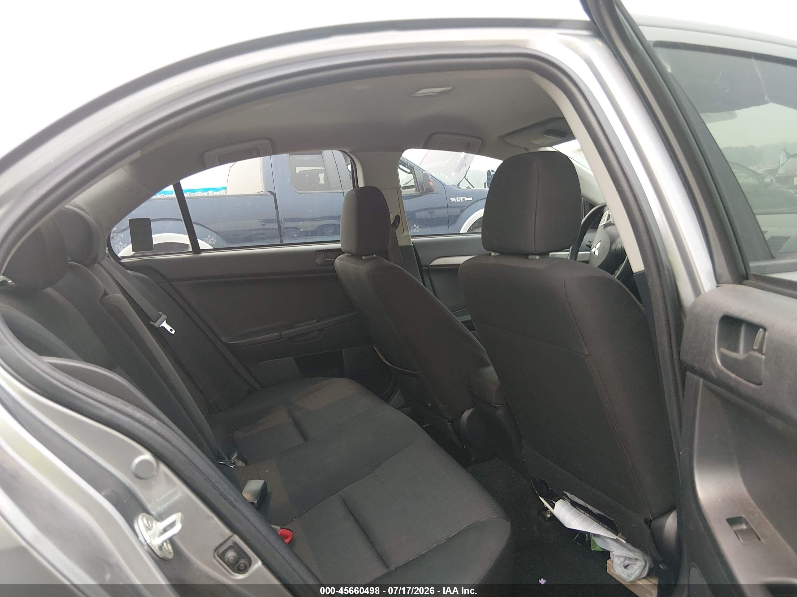 2012 Mitsubishi Lancer Se Gray vin: JA32V2FW8CU016413