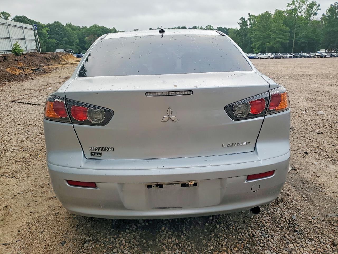2013 Mitsubishi Lancer Se Silver vin: JA32V2FW8DU017983