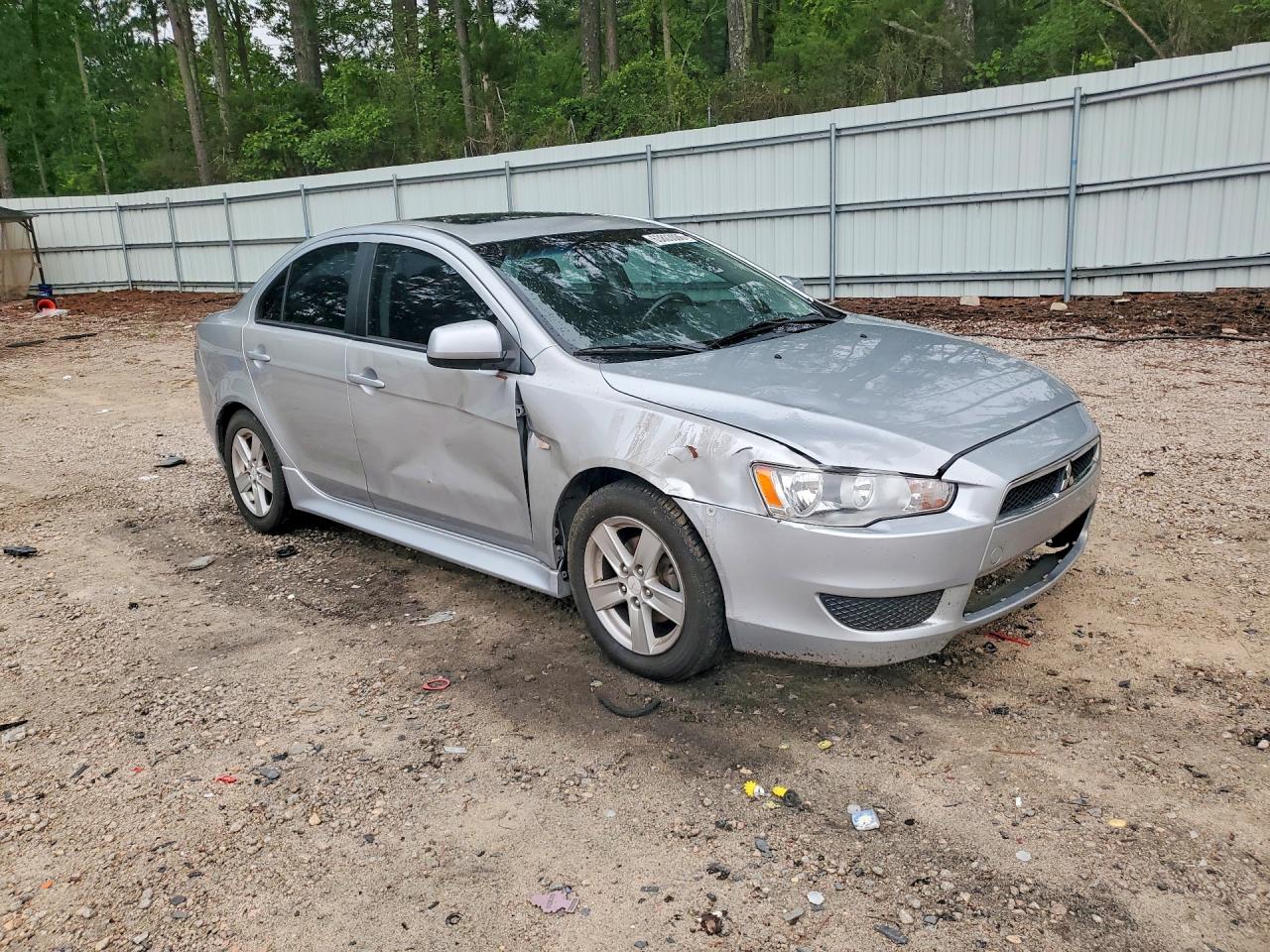 2013 Mitsubishi Lancer Se Silver vin: JA32V2FW8DU017983