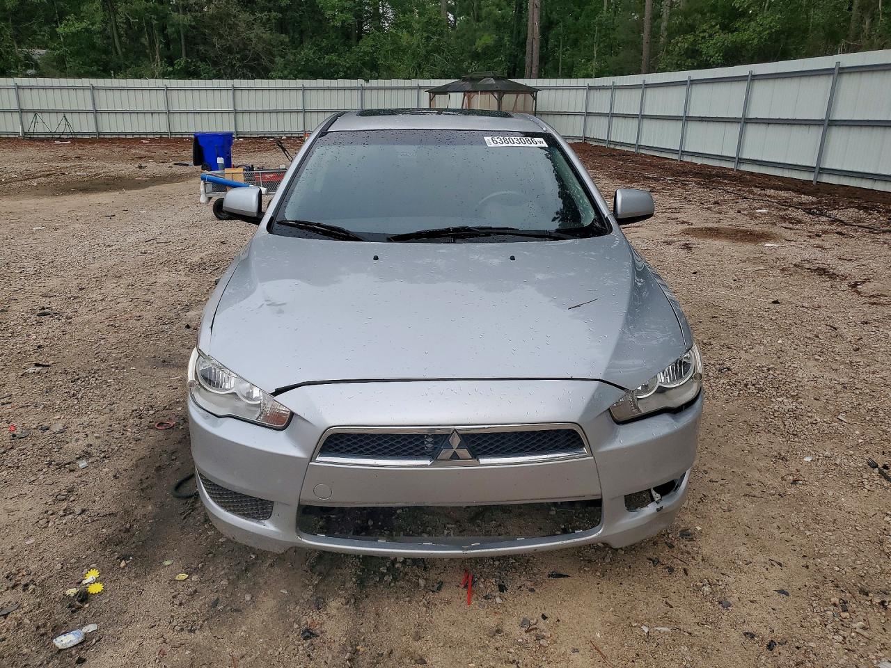 2013 Mitsubishi Lancer Se Silver vin: JA32V2FW8DU017983