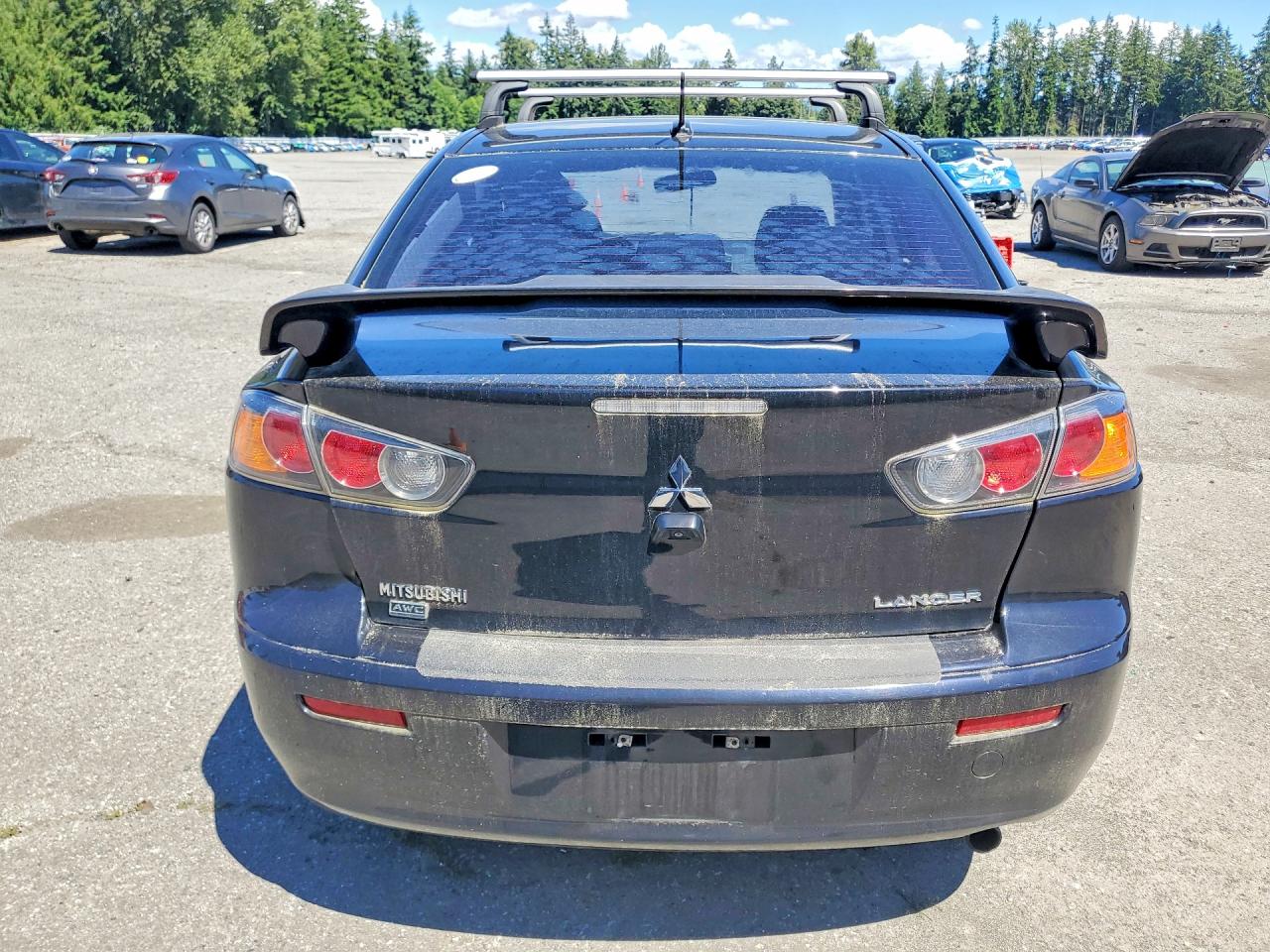 2014 Mitsubishi Lancer Se Black vin: JA32V2FW8EU018729
