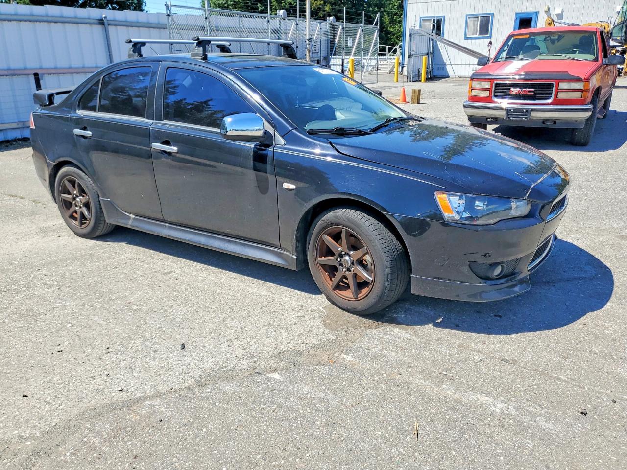2014 Mitsubishi Lancer Se Black vin: JA32V2FW8EU018729