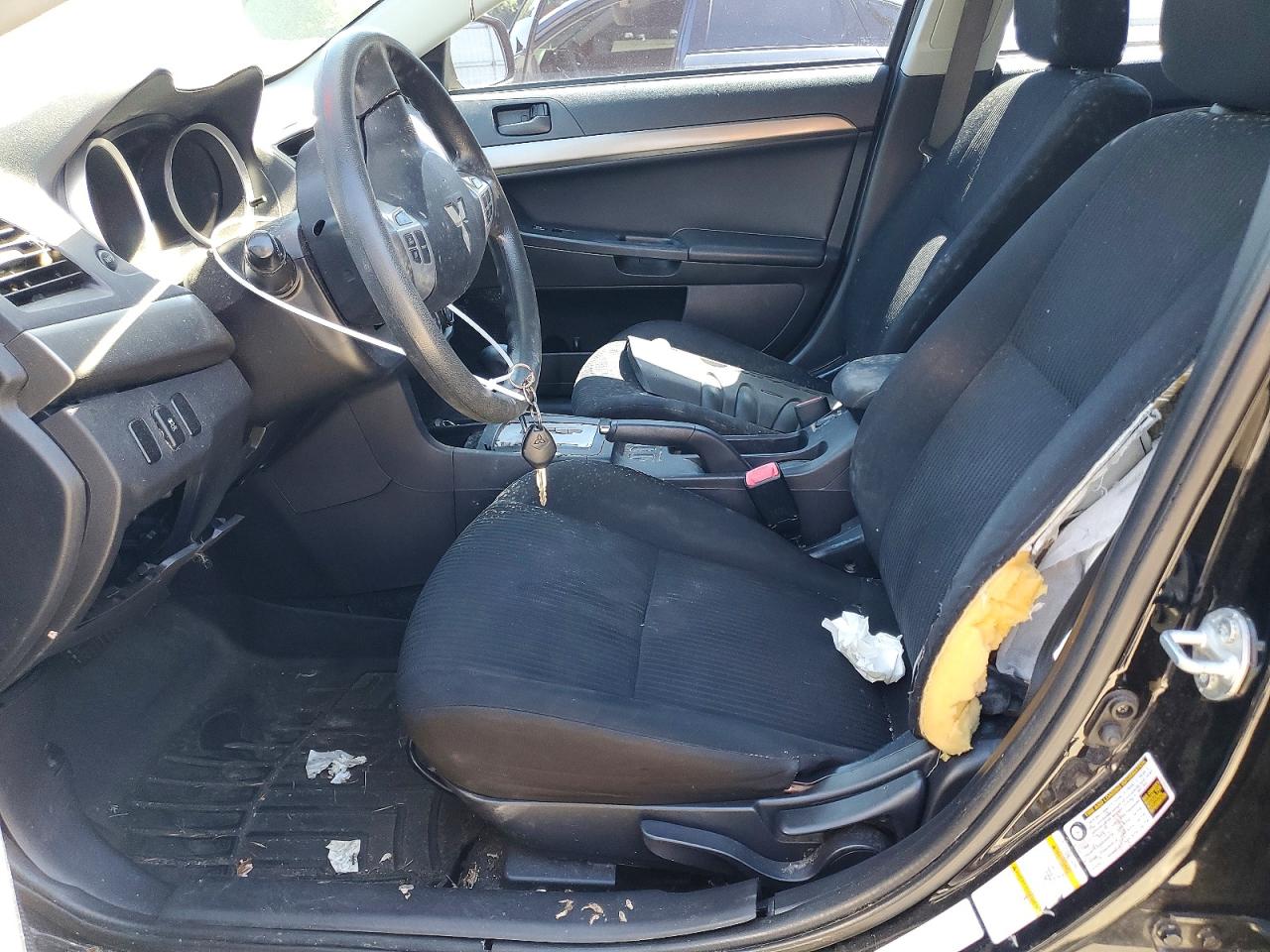 2014 Mitsubishi Lancer Se Black vin: JA32V2FW8EU018729