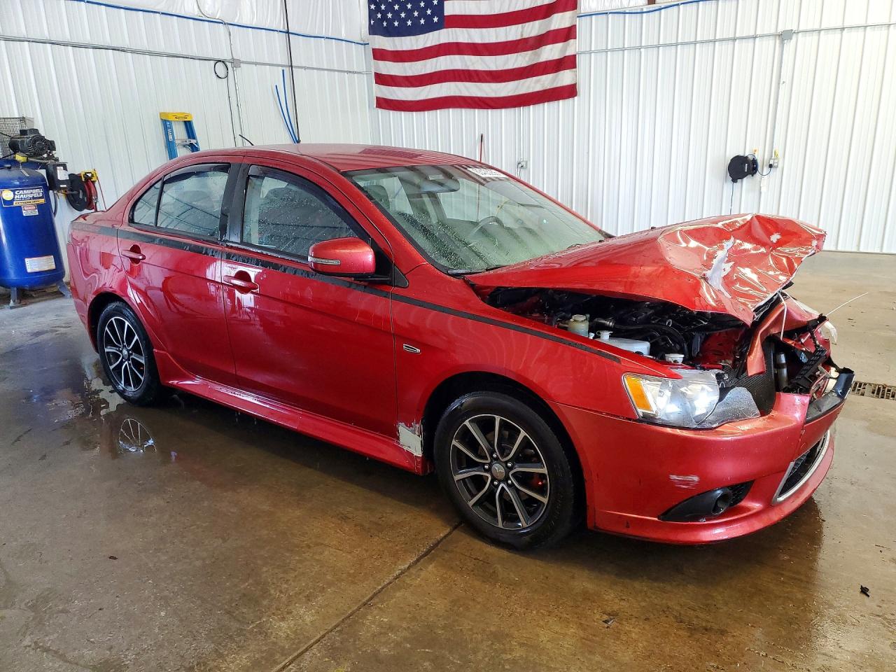 2015 Mitsubishi Lancer Se Красный vin: JA32V2FW8FU021826