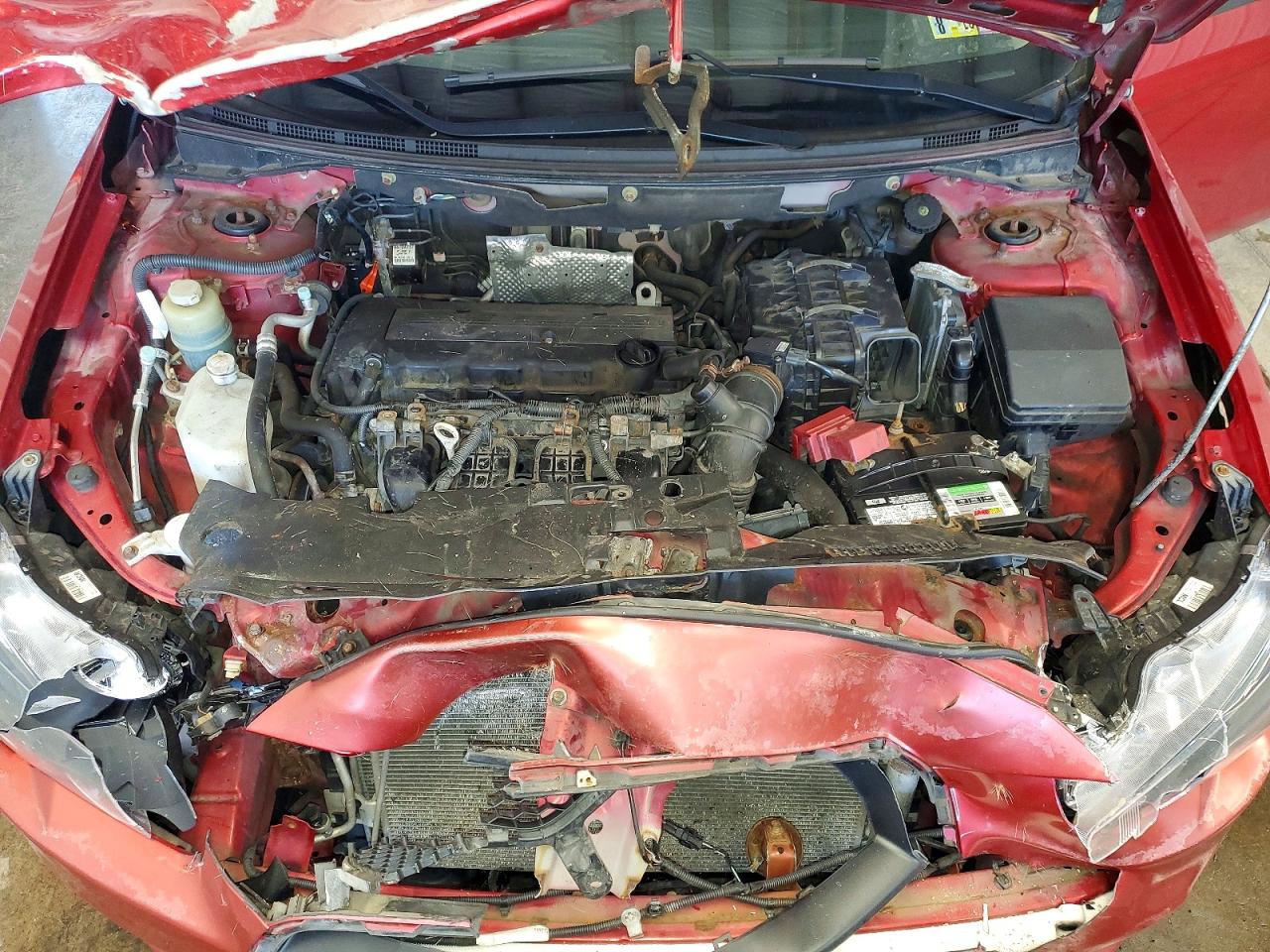 2015 Mitsubishi Lancer Se Красный vin: JA32V2FW8FU021826