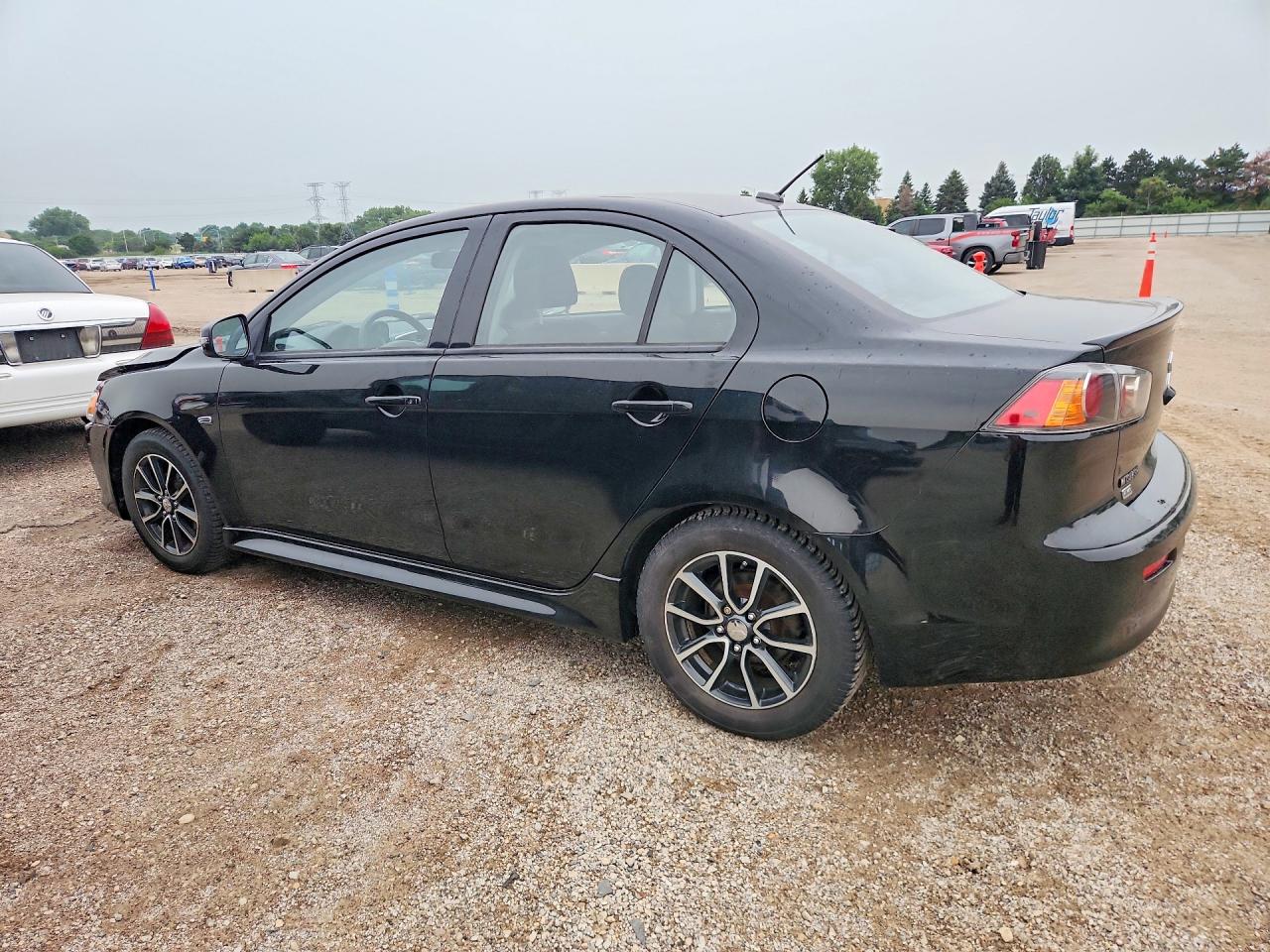 2016 Mitsubishi Lancer Es Black vin: JA32V2FW8GU003716