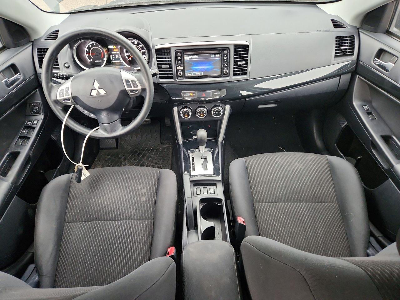 2016 Mitsubishi Lancer Es Black vin: JA32V2FW8GU003716