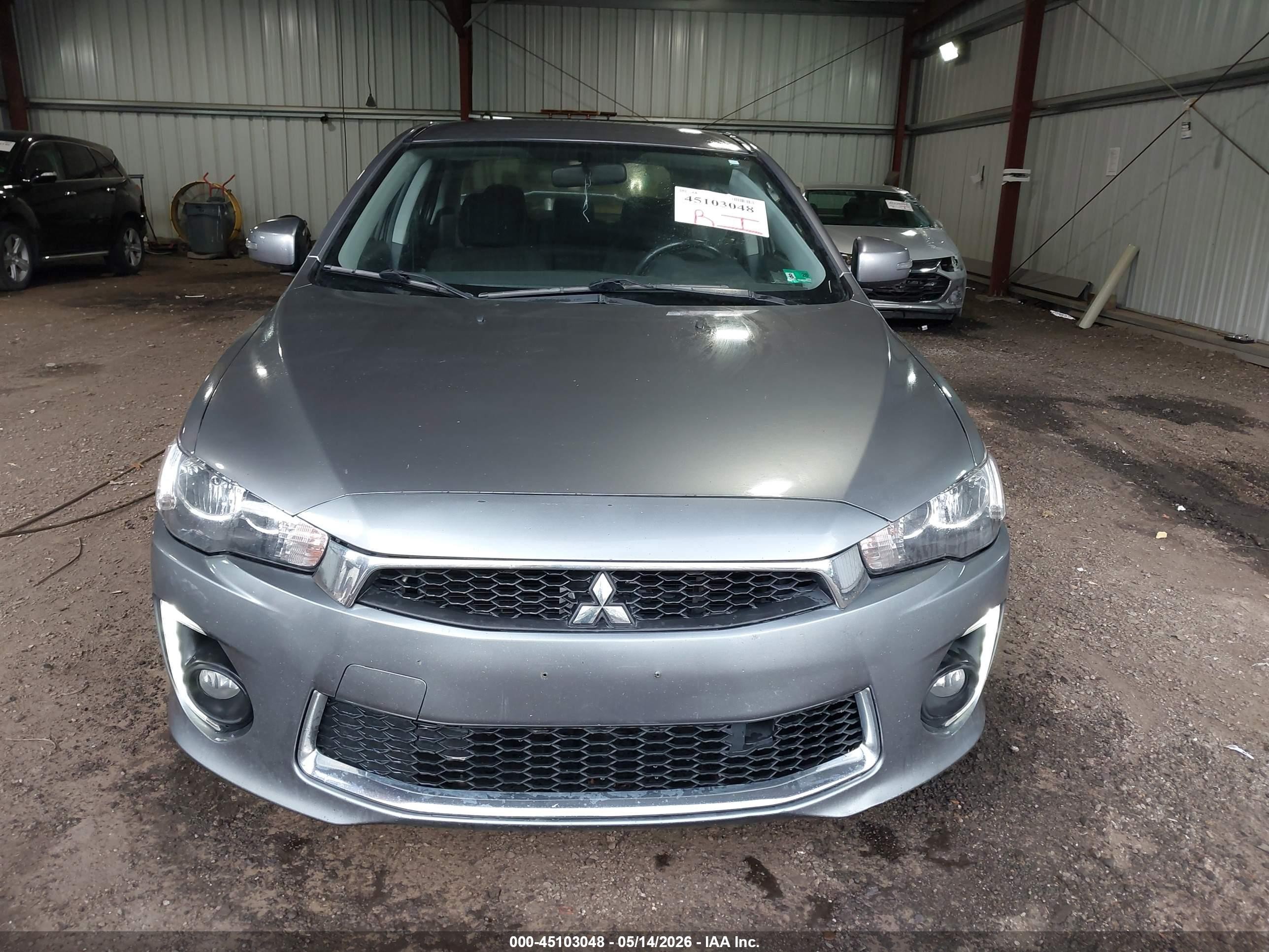 2017 Mitsubishi Lancer Es/se/sel Blue vin: JA32V2FW8HU001692