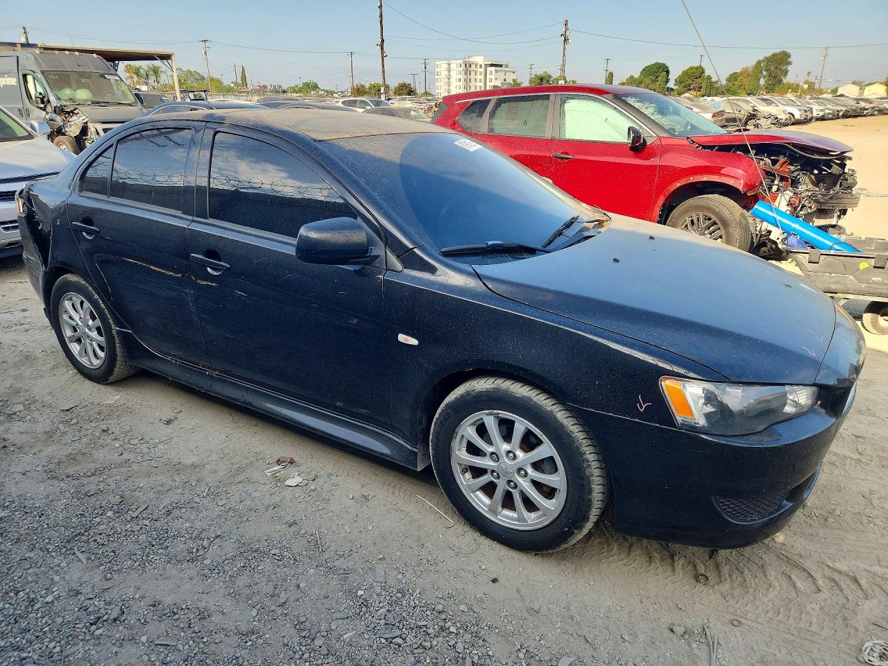 2012 Mitsubishi Lancer Se Black vin: JA32V2FW9CU021801