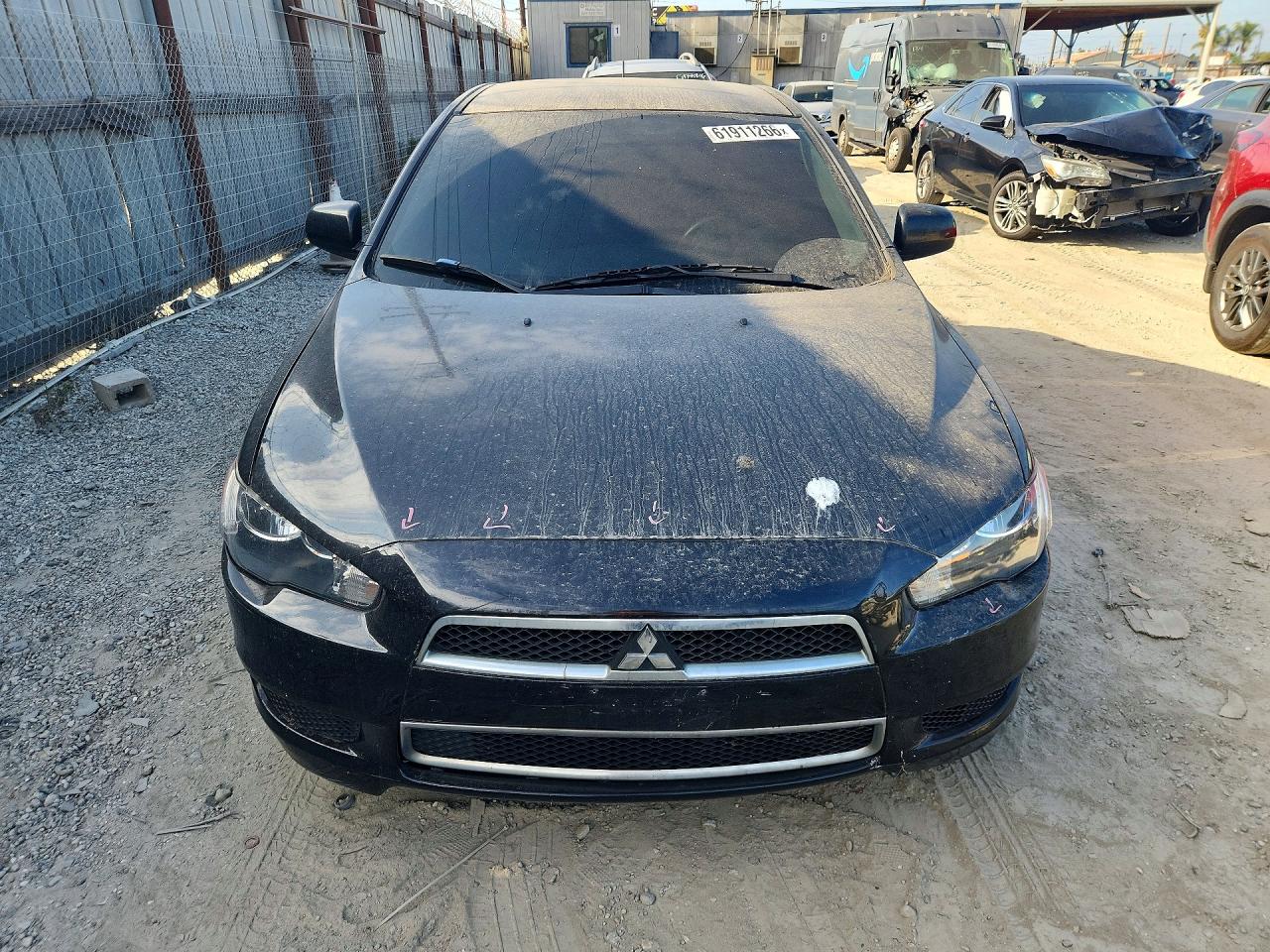 2012 Mitsubishi Lancer Se Black vin: JA32V2FW9CU021801