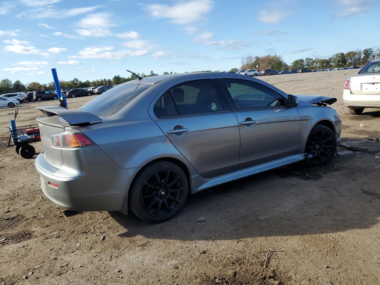 2012 Mitsubishi Lancer Se Gray vin: JA32V2FWXCU015683