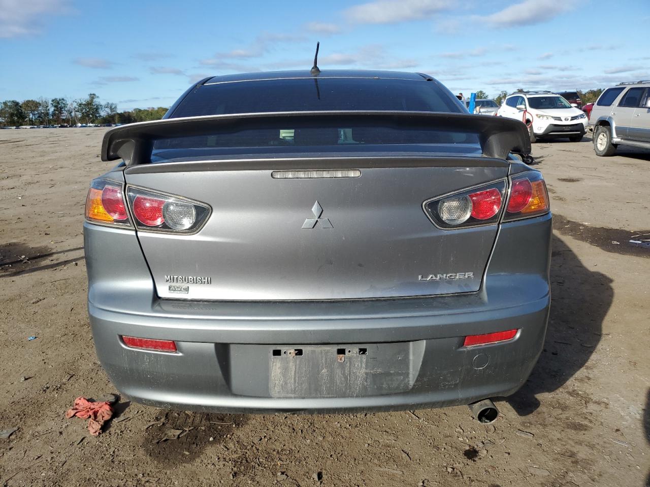 2012 Mitsubishi Lancer Se Gray vin: JA32V2FWXCU015683