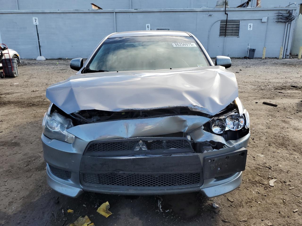 2012 Mitsubishi Lancer Se Gray vin: JA32V2FWXCU015683