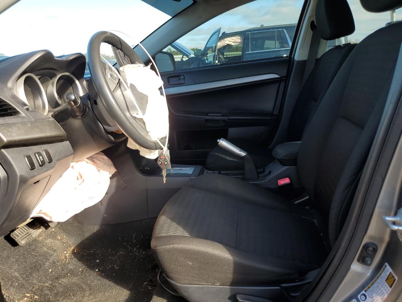 2012 Mitsubishi Lancer Se Gray vin: JA32V2FWXCU015683