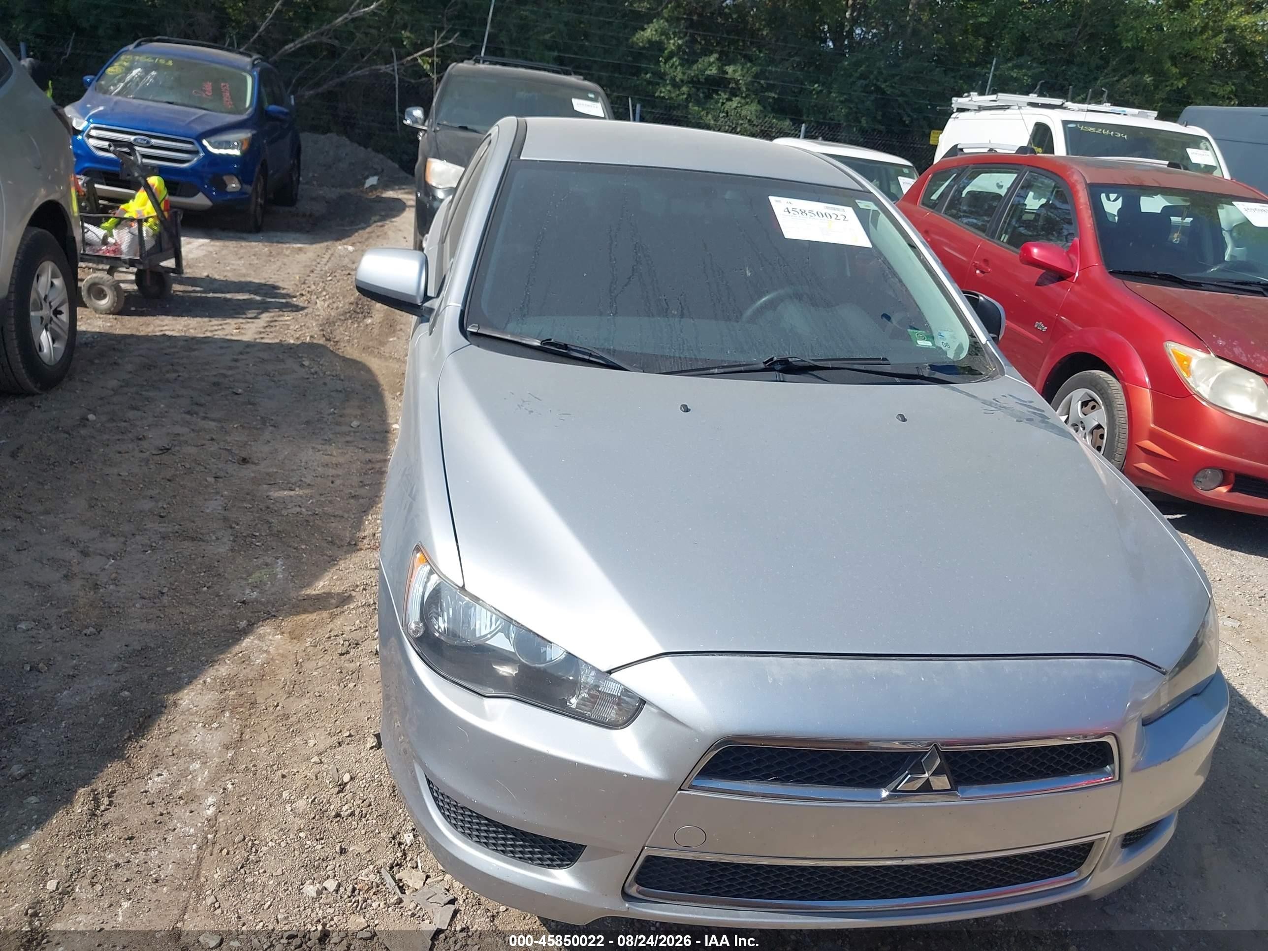 2012 Mitsubishi Lancer Se Серебряный vin: JA32V2FWXCU022018