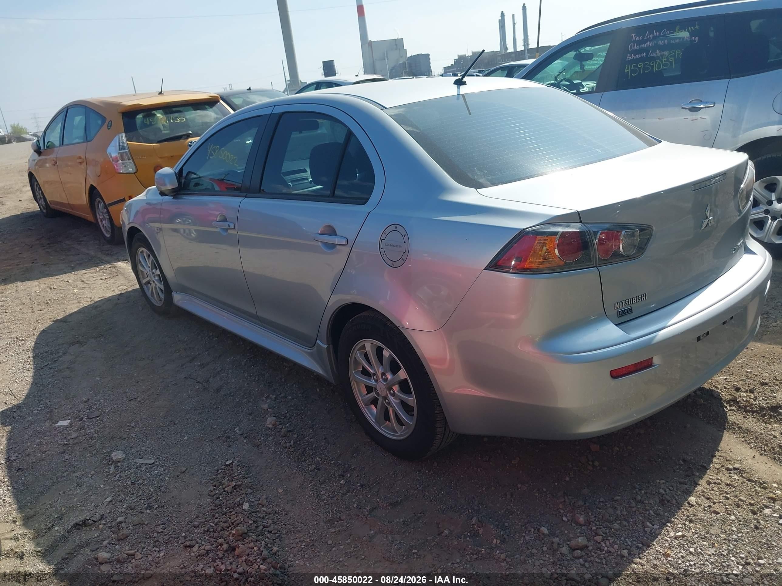 2012 Mitsubishi Lancer Se Серебряный vin: JA32V2FWXCU022018