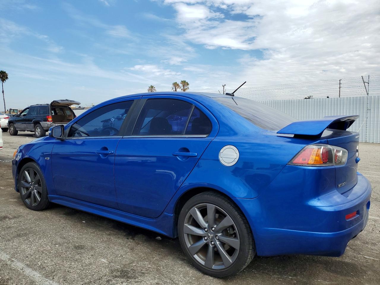 2015 Mitsubishi Lancer Ralliart Blue vin: JA32V6FV1FU015784