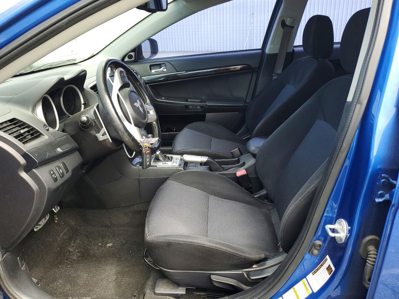 2015 Mitsubishi Lancer Ralliart Blue vin: JA32V6FV1FU015784