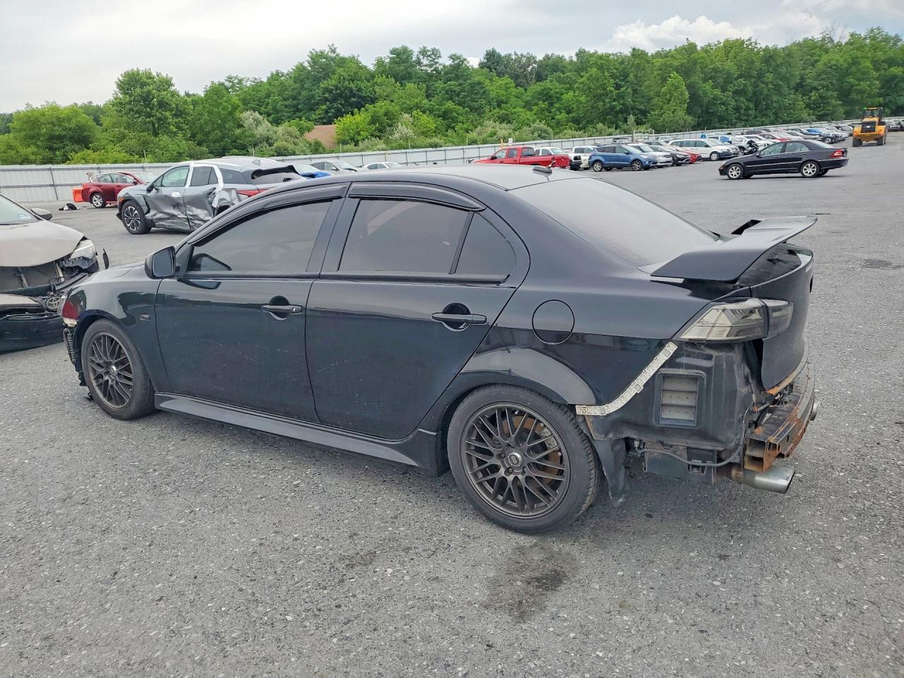 2011 Mitsubishi Lancer Ralliart Black vin: JA32V6FV5BU033487