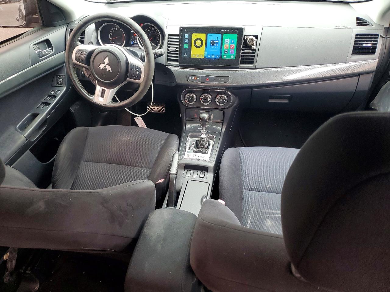 2011 Mitsubishi Lancer Ralliart Black vin: JA32V6FV5BU033487