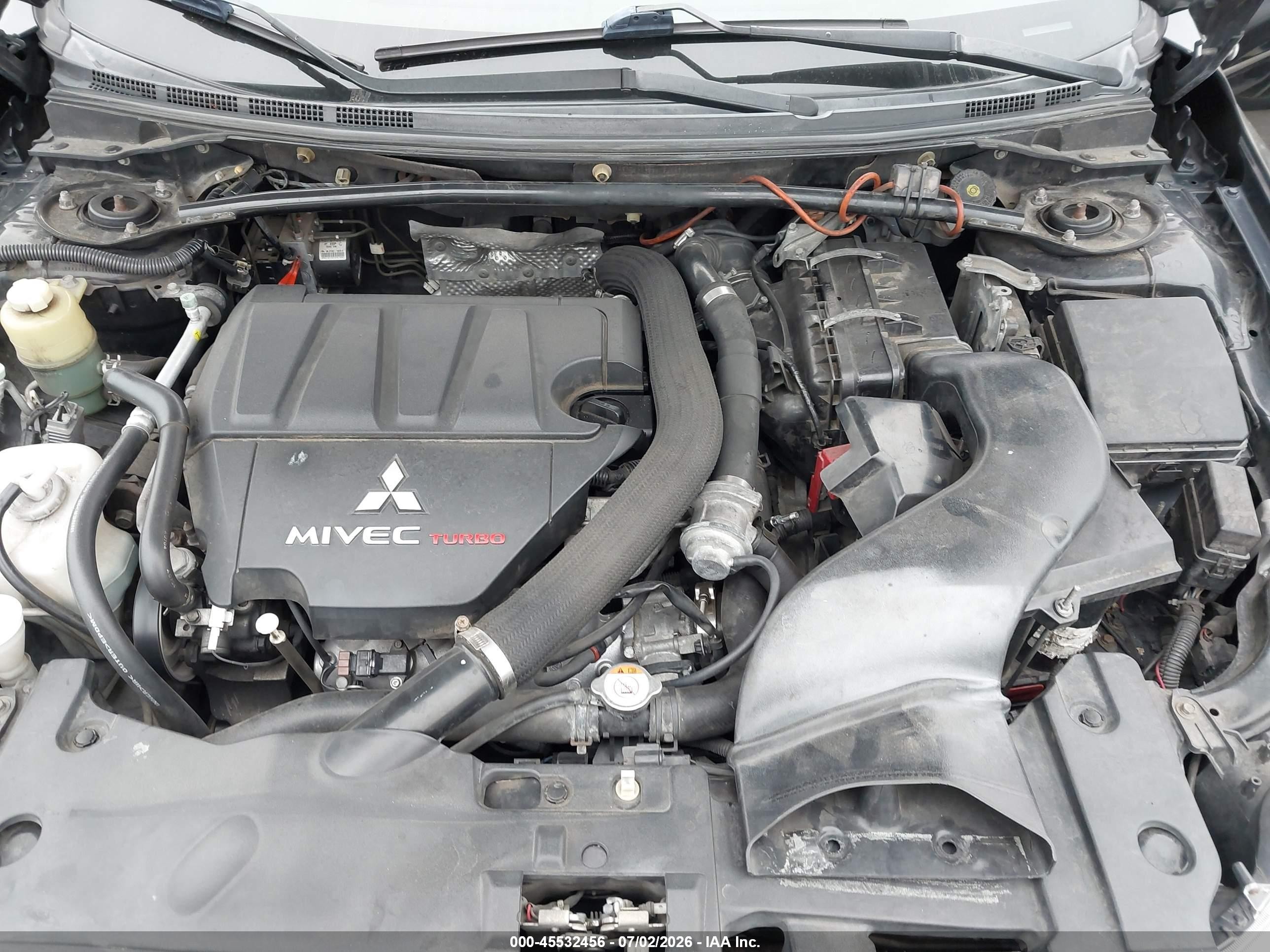 2011 Mitsubishi Lancer Ralliart Black vin: JA32V6FV6BU003348