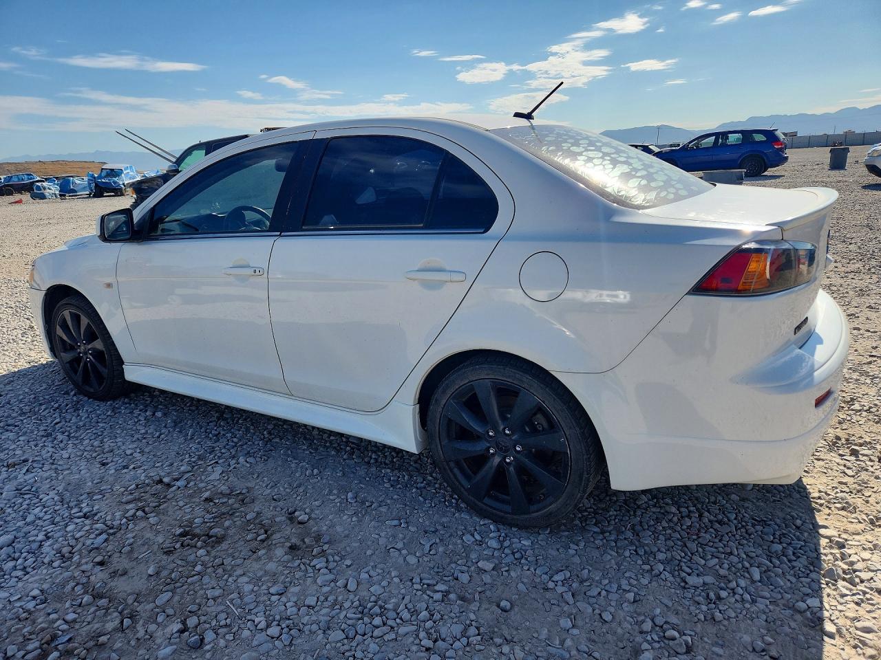 2013 Mitsubishi Lancer Ralliart White vin: JA32V6FV6DU007872
