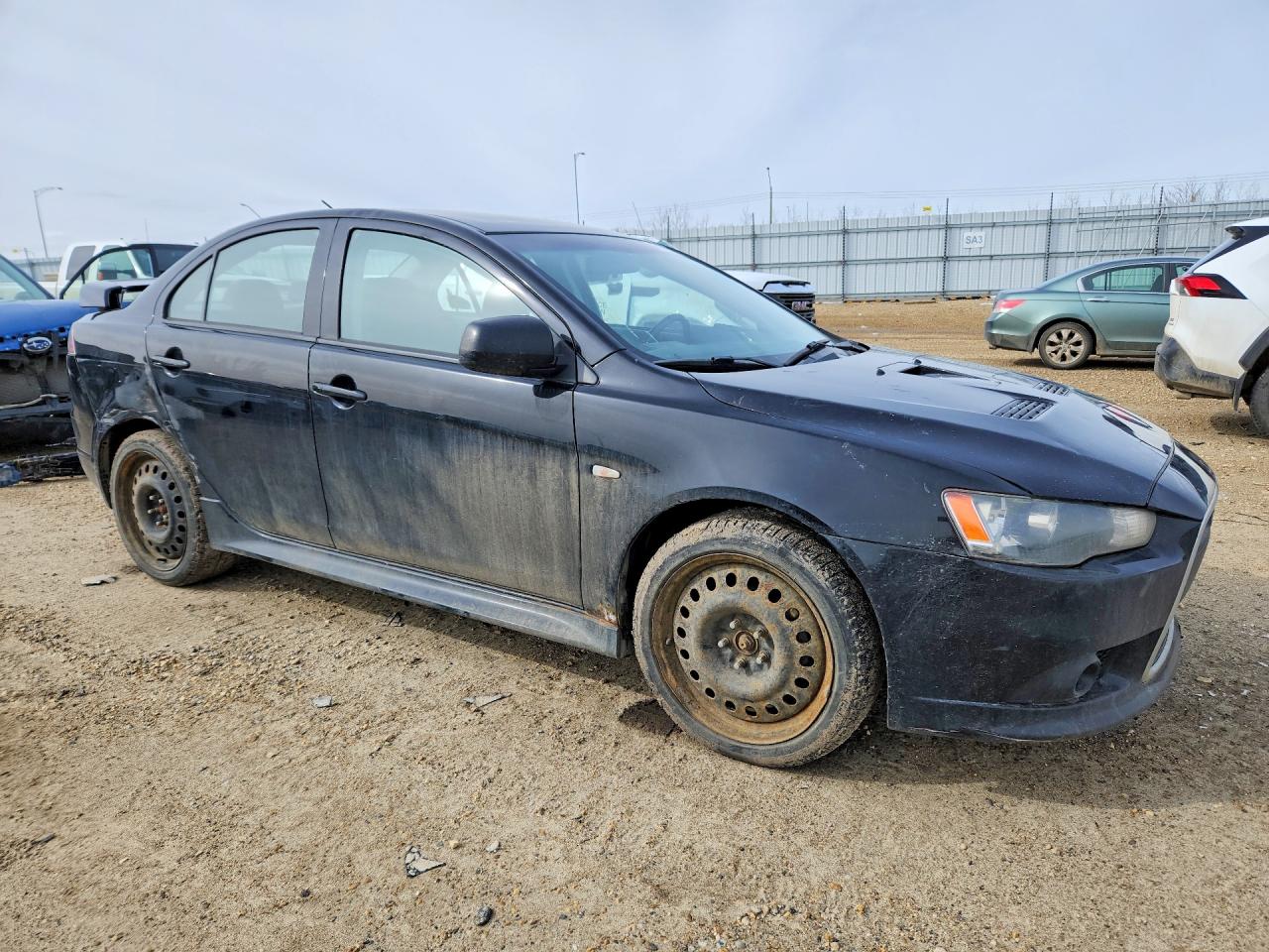 2011 Mitsubishi Lancer Ralliart Black vin: JA32V6FV7BU605210