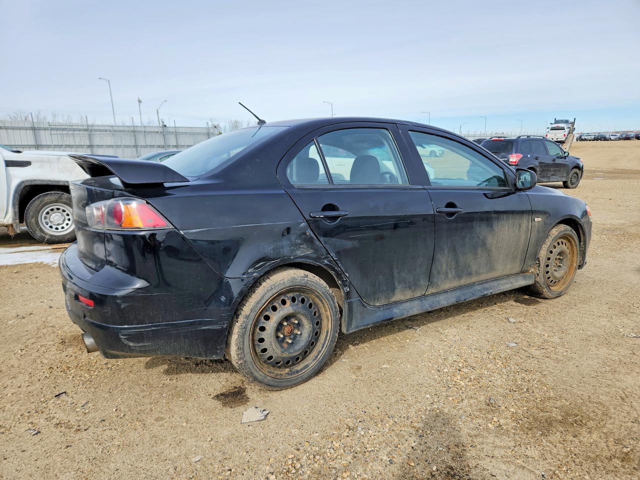 2011 Mitsubishi Lancer Ralliart Black vin: JA32V6FV7BU605210