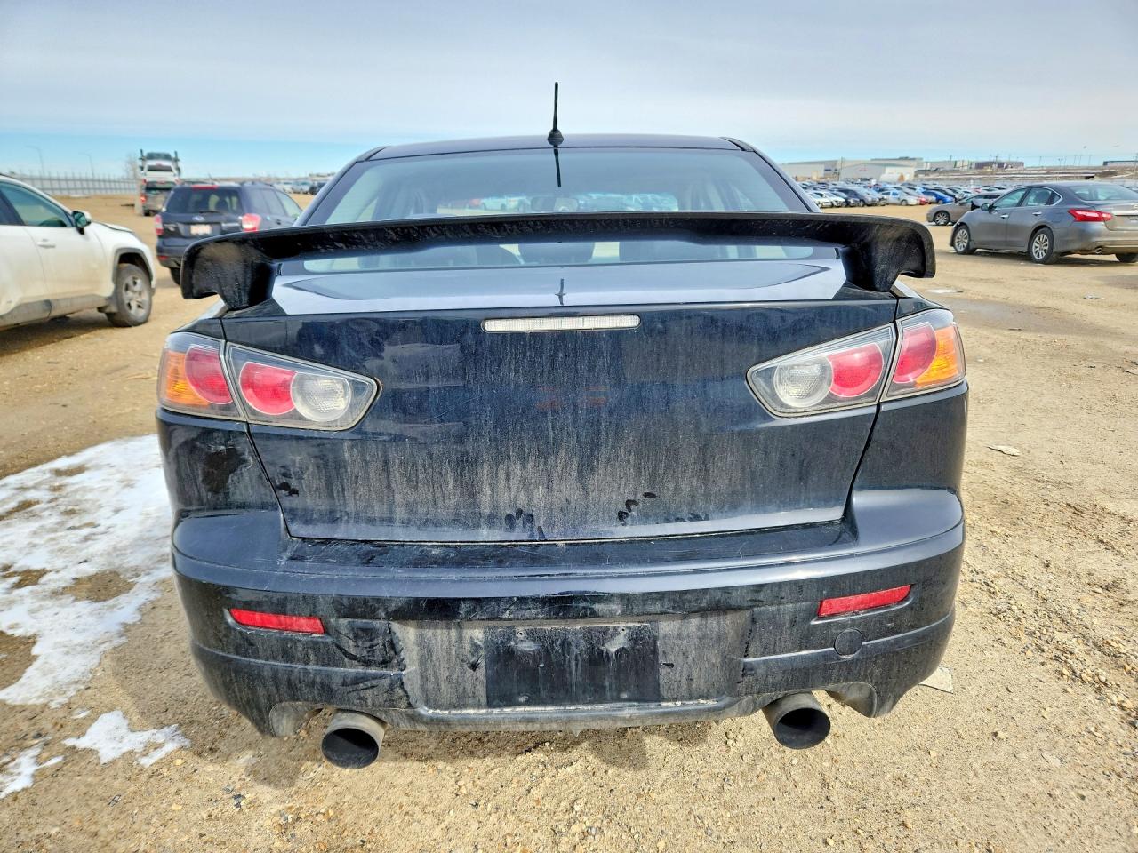 2011 Mitsubishi Lancer Ralliart Black vin: JA32V6FV7BU605210