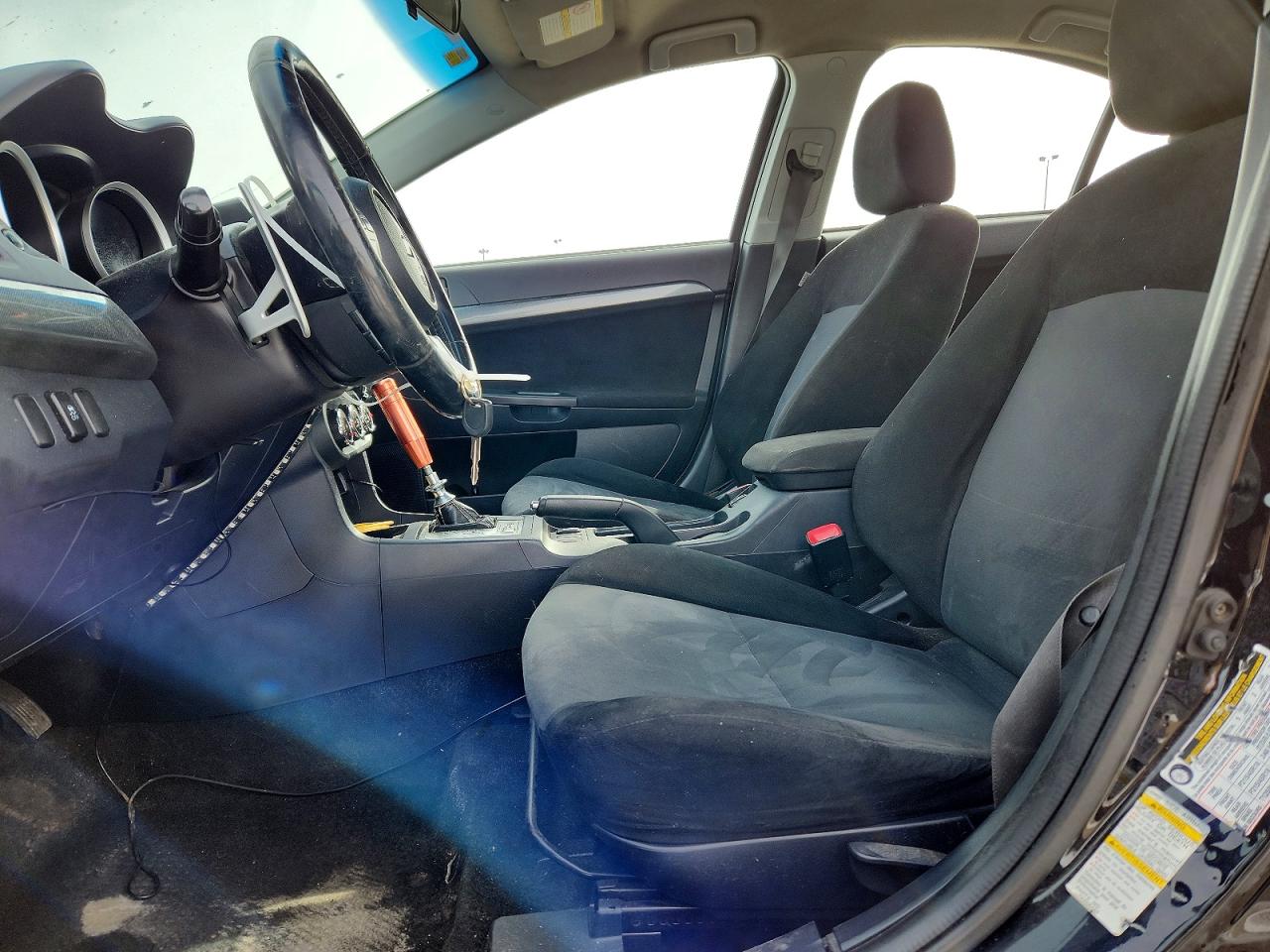 2011 Mitsubishi Lancer Ralliart Black vin: JA32V6FV7BU605210