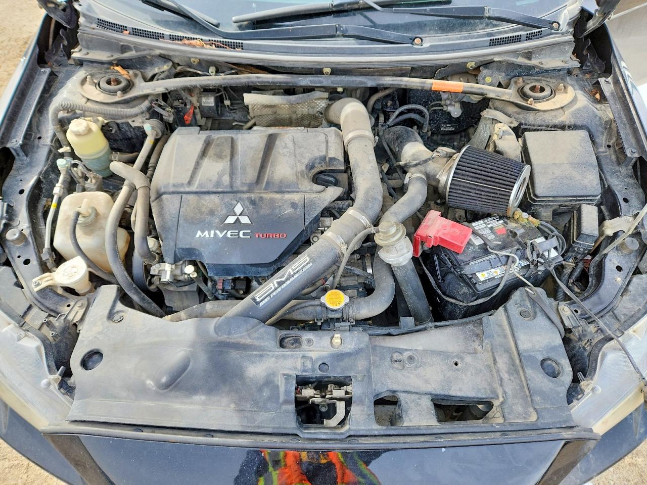 2011 Mitsubishi Lancer Ralliart Black vin: JA32V6FV7BU605210