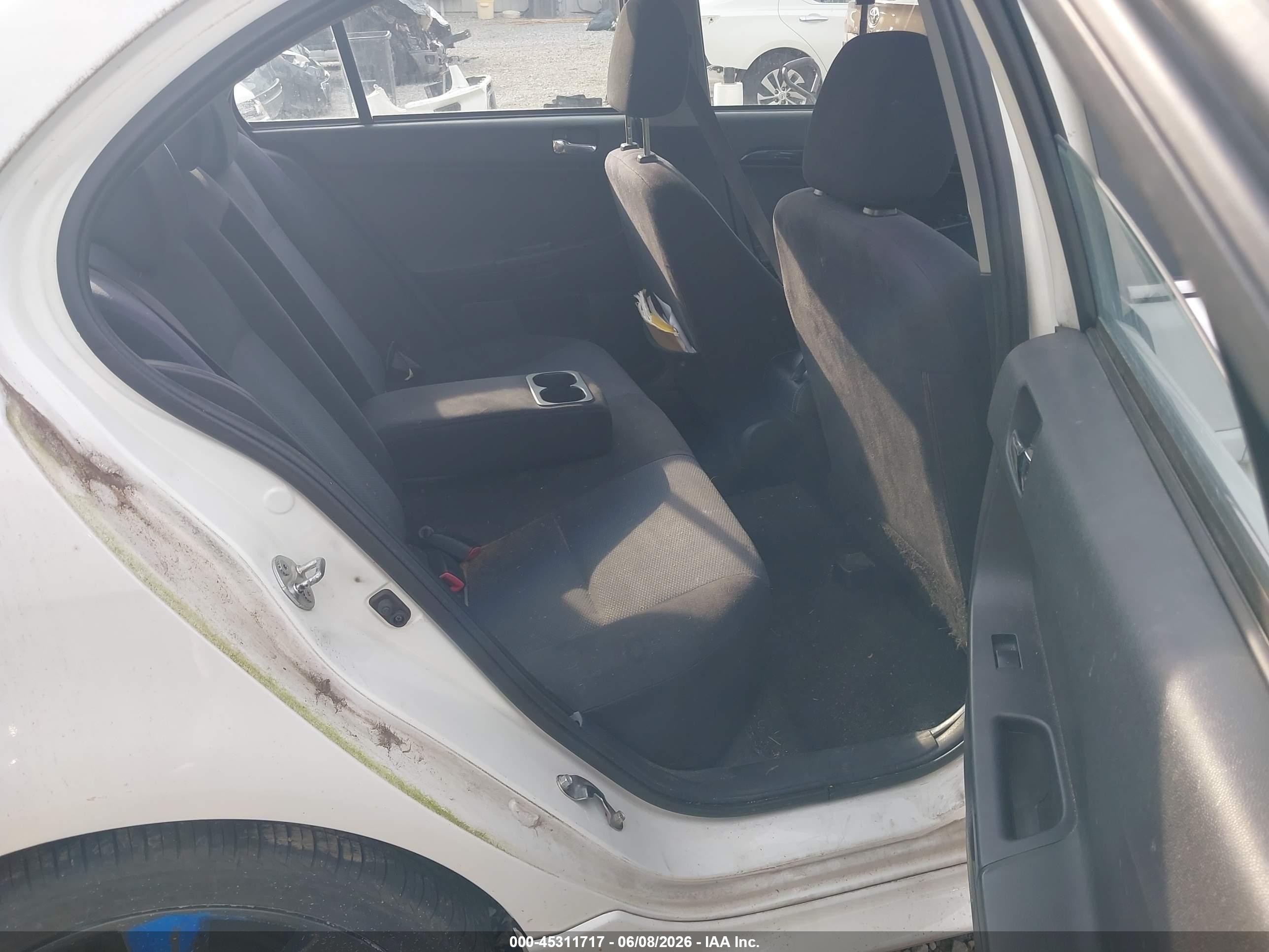 2014 Mitsubishi Lancer Ralliart White vin: JA32V6FVXEU004247