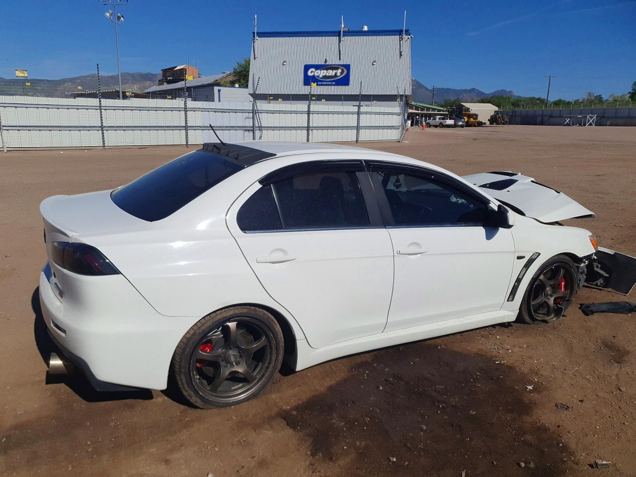 2014 Mitsubishi Lancer Evolution Mr White vin: JA32W5FV1EU008209