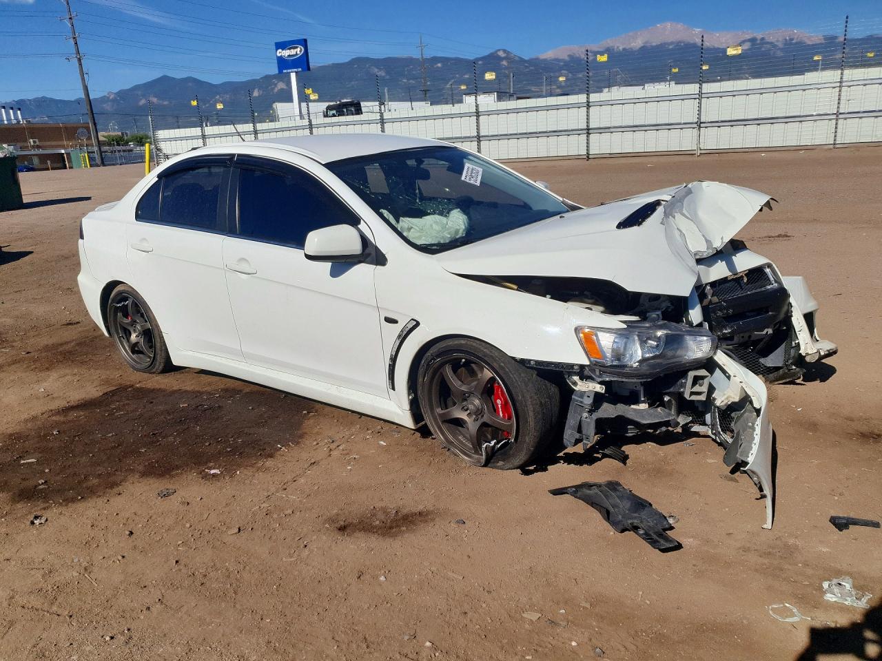 2014 Mitsubishi Lancer Evolution Mr White vin: JA32W5FV1EU008209