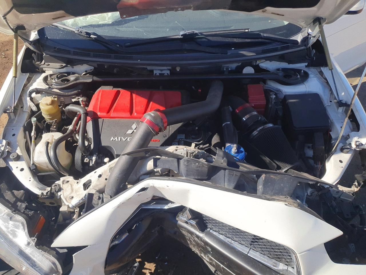 2014 Mitsubishi Lancer Evolution Mr White vin: JA32W5FV1EU008209