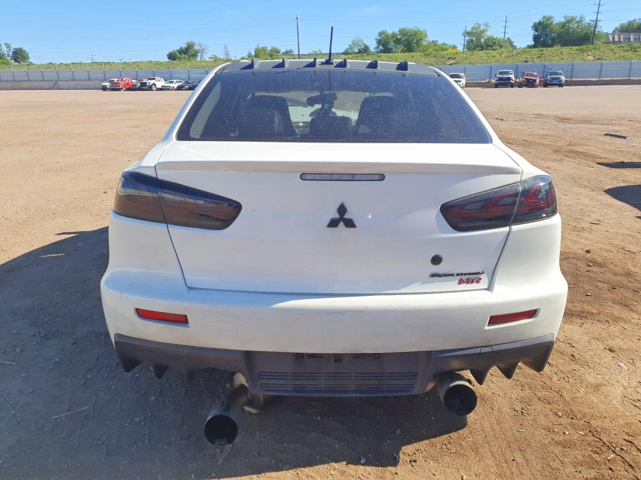 2014 Mitsubishi Lancer Evolution Mr White vin: JA32W5FV1EU008209