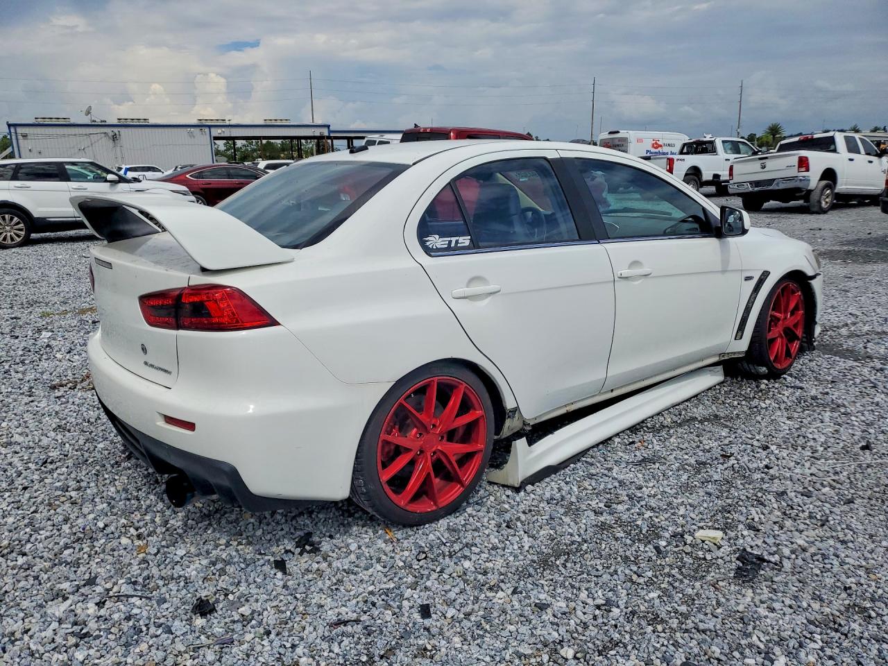 2013 Mitsubishi Lancer Evolution Mr White vin: JA32W5FV2DU011733