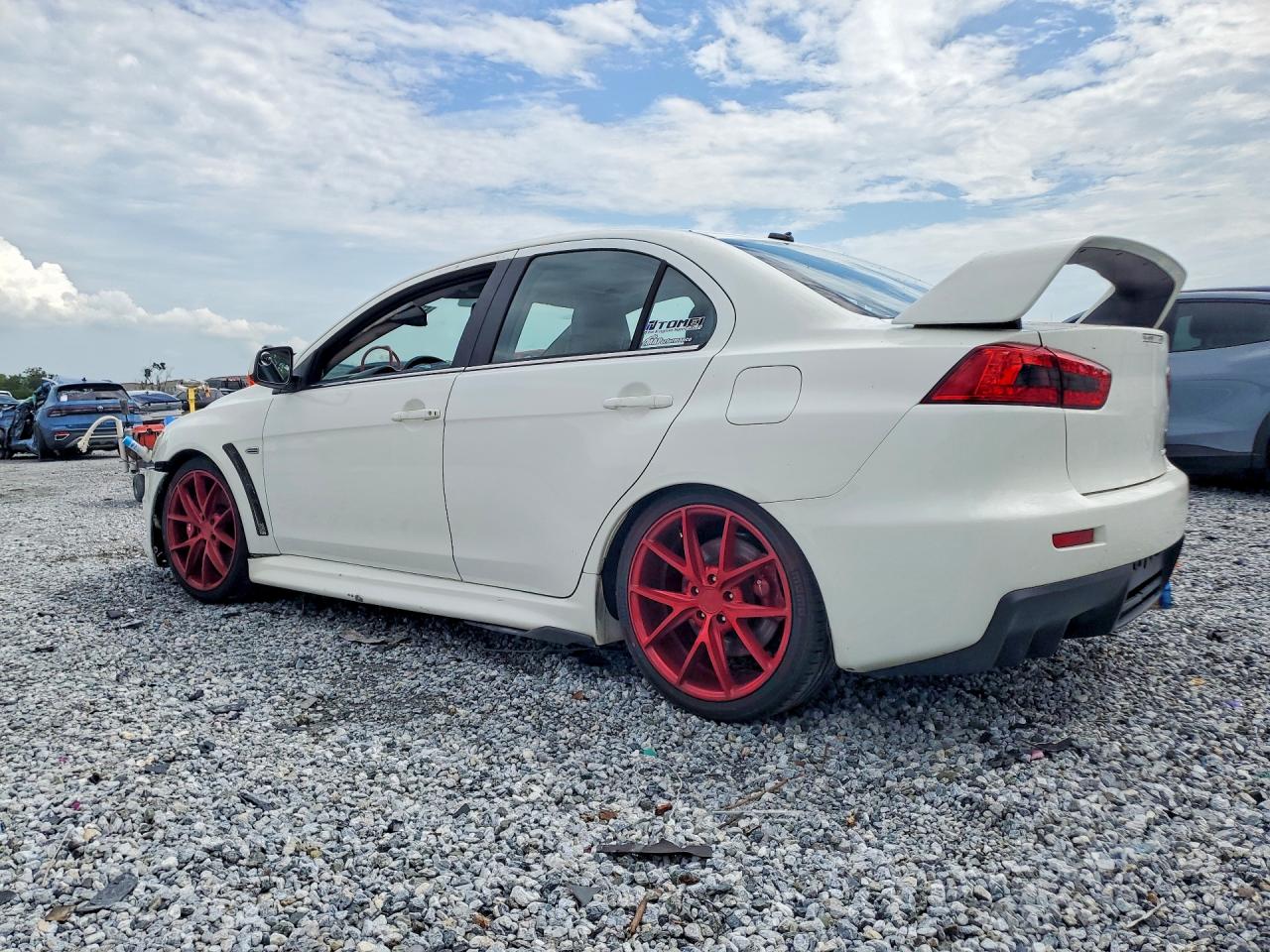 2013 Mitsubishi Lancer Evolution Mr White vin: JA32W5FV2DU011733