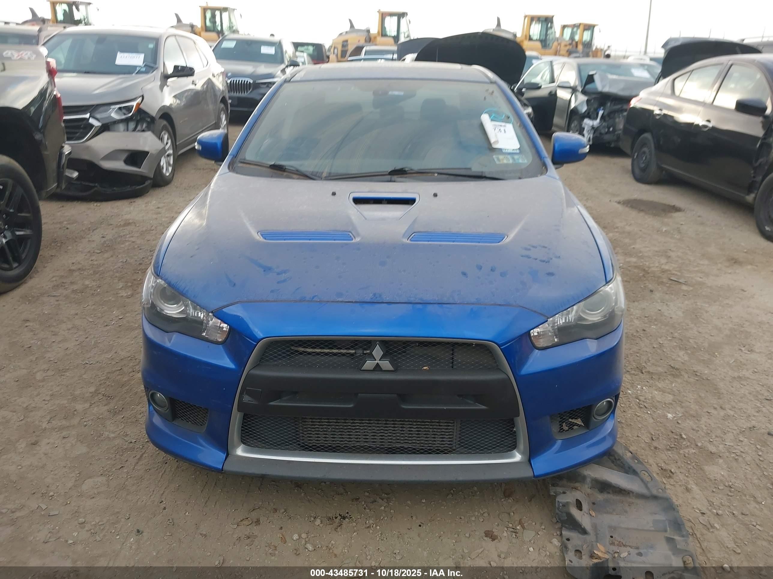 2015 Mitsubishi Lancer Evolution Mr Blue vin: JA32W5FV7FU008779