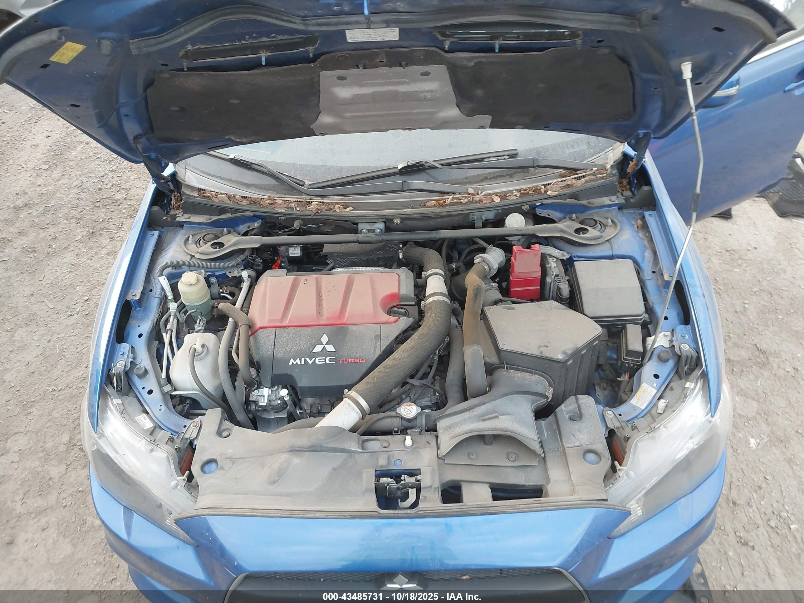 2015 Mitsubishi Lancer Evolution Mr Blue vin: JA32W5FV7FU008779