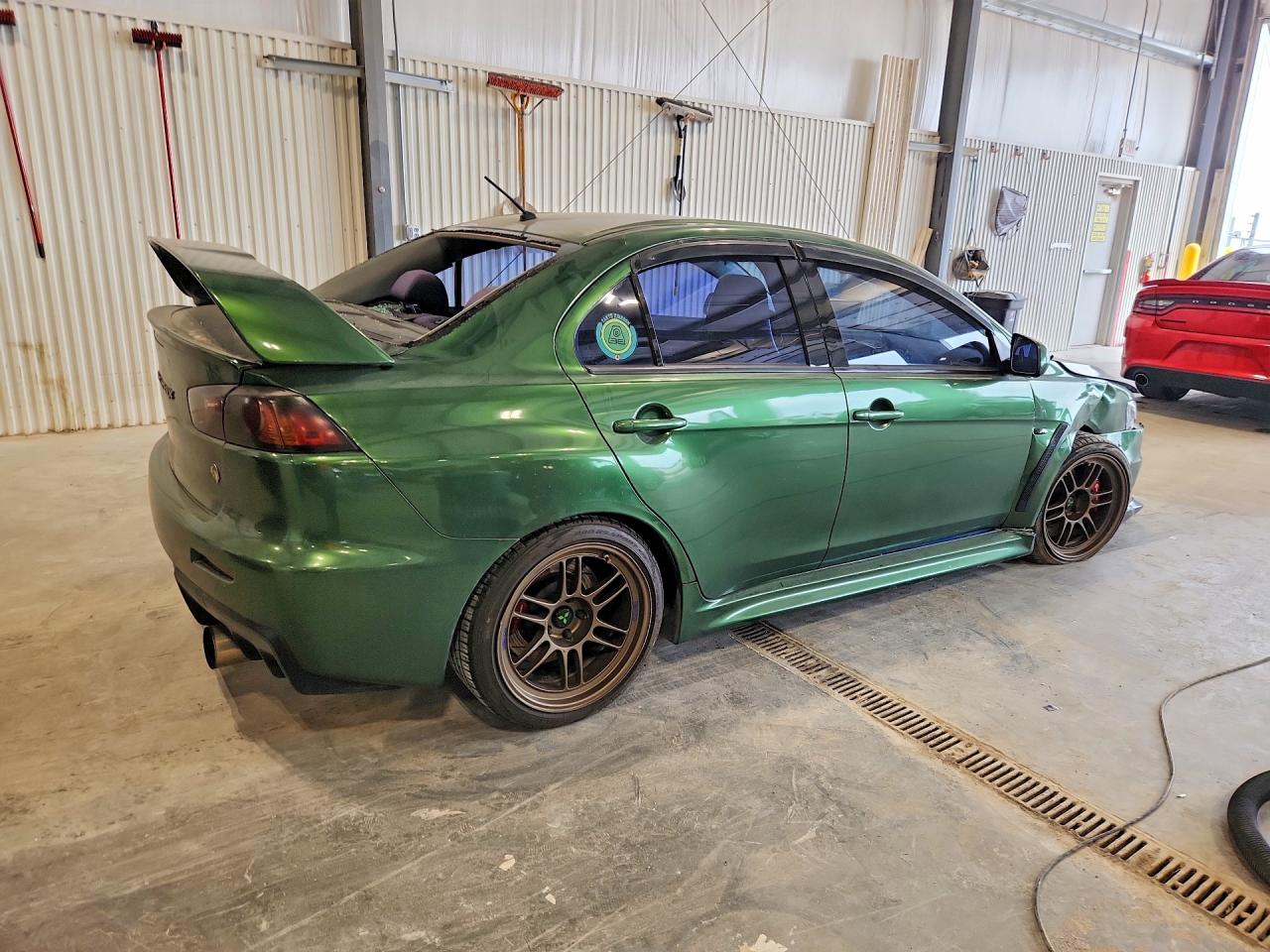 2012 Mitsubishi Lancer Evolution Mr Green vin: JA32W5FV9CU013008