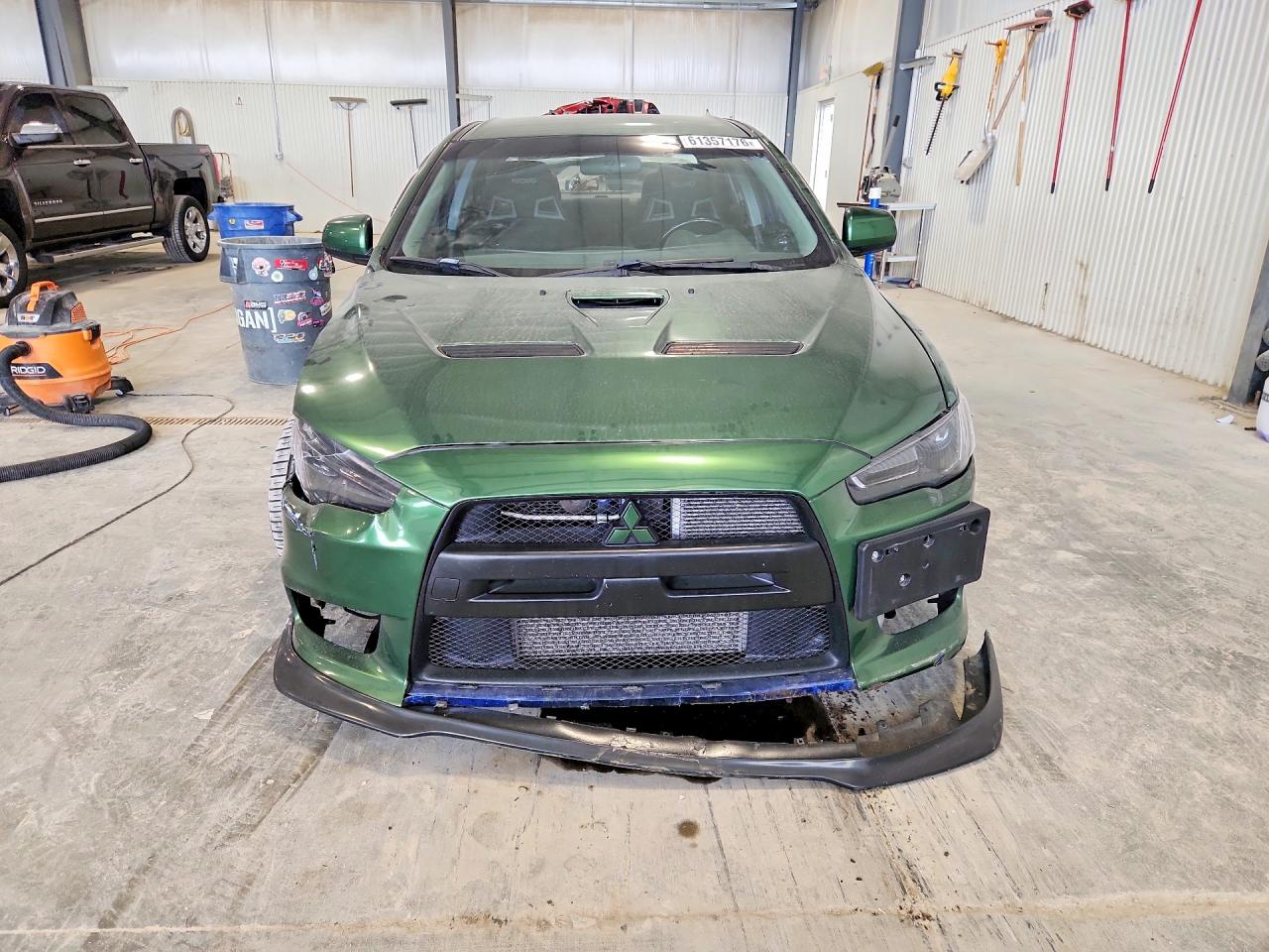 2012 Mitsubishi Lancer Evolution Mr Green vin: JA32W5FV9CU013008