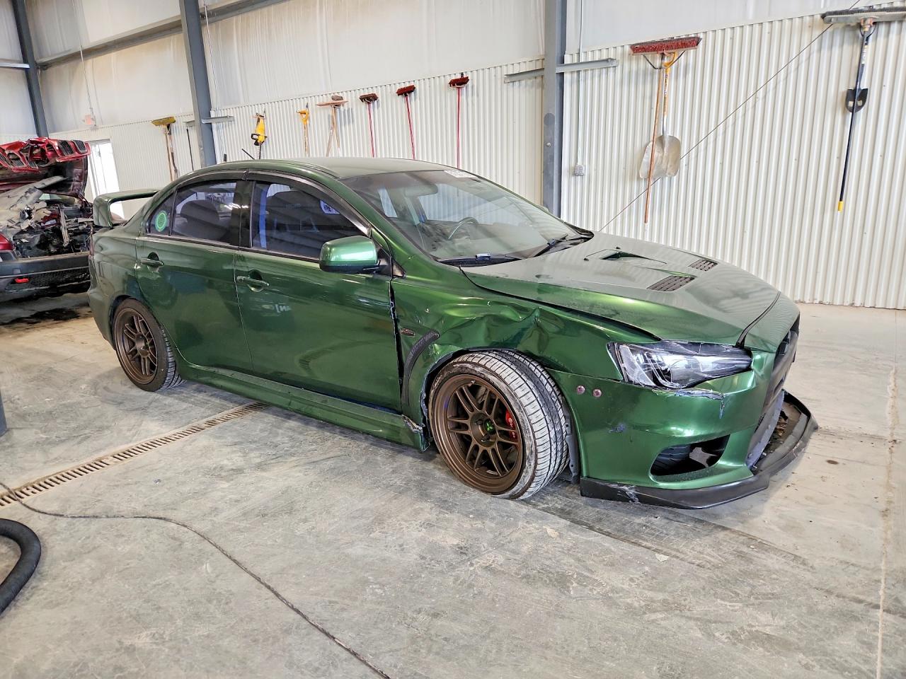 2012 Mitsubishi Lancer Evolution Mr Green vin: JA32W5FV9CU013008