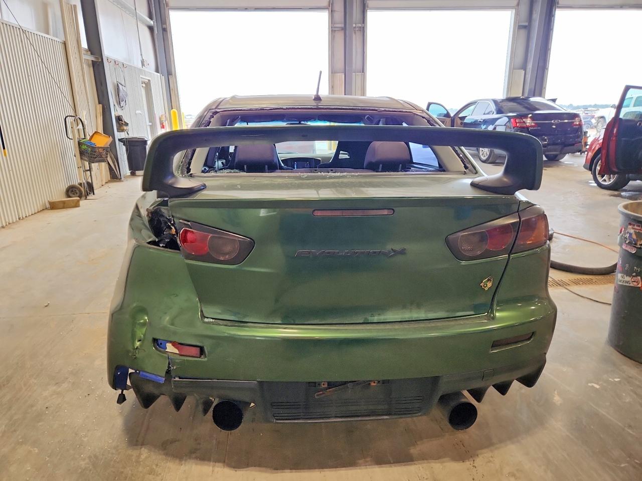 2012 Mitsubishi Lancer Evolution Mr Green vin: JA32W5FV9CU013008